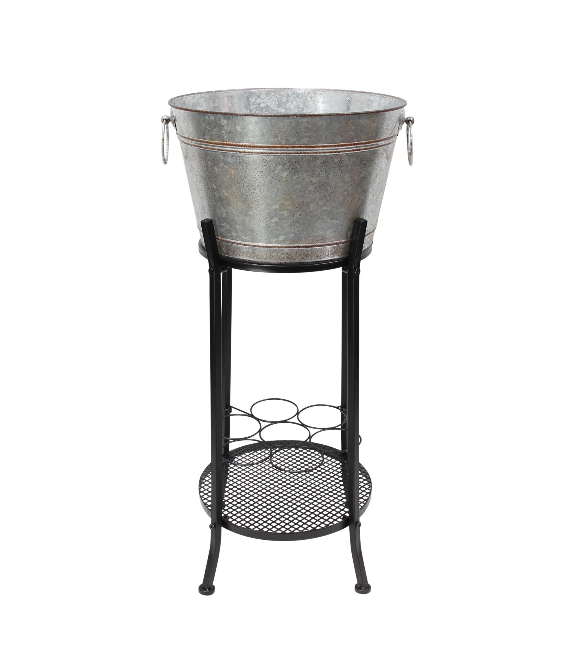 Acheter Présentoir à boissons "Cool Drinks", 2 pièces  dans la boutique en ligne de Frank Flechtwaren pour Barbecue &amp; détente