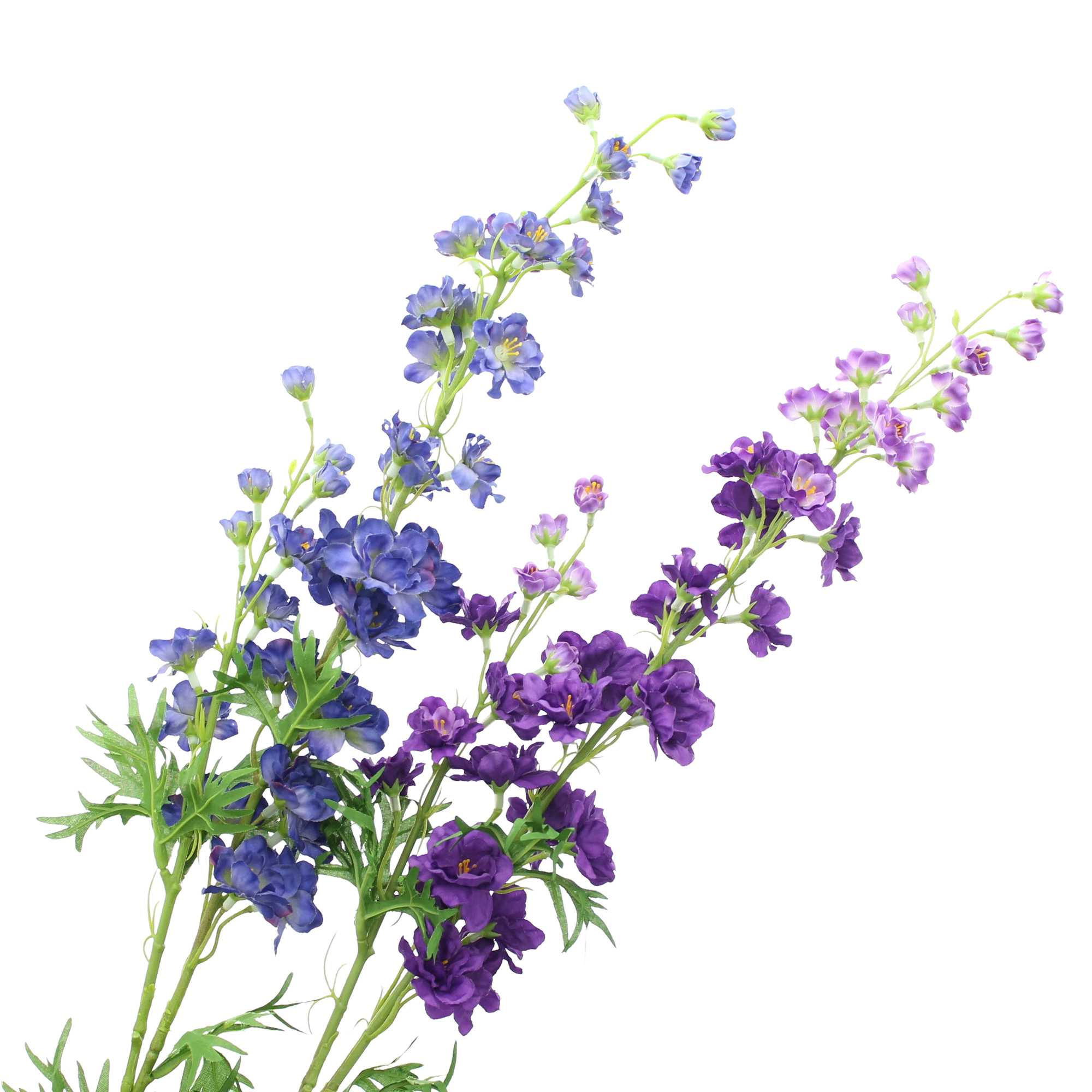Acheter Lot de 2 fleurs "delphinium"  dans la boutique en ligne de Frank Flechtwaren pour Plantes artificielles