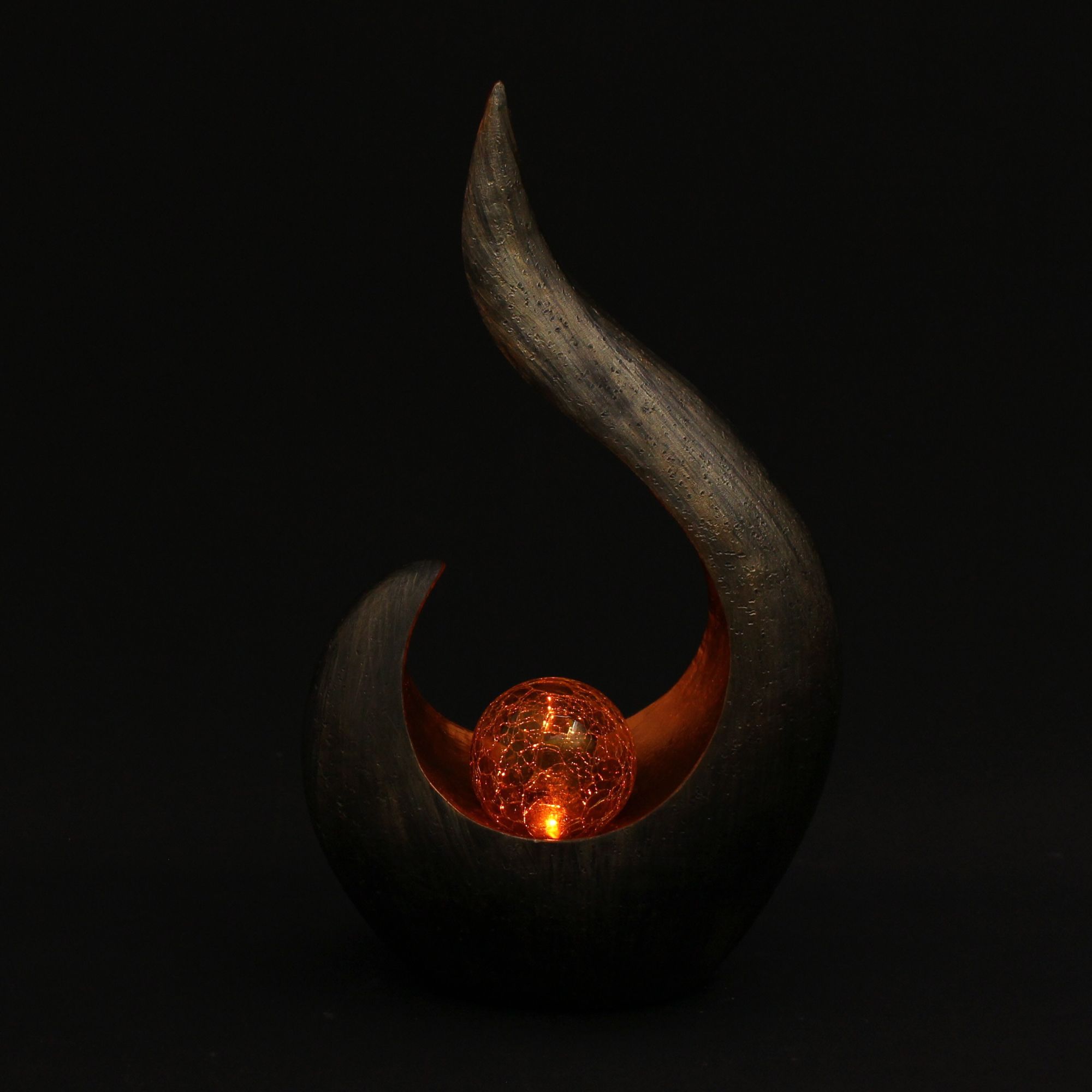 Acheter Décoration solaire "flamme"  dans la boutique en ligne de Frank Flechtwaren pour 