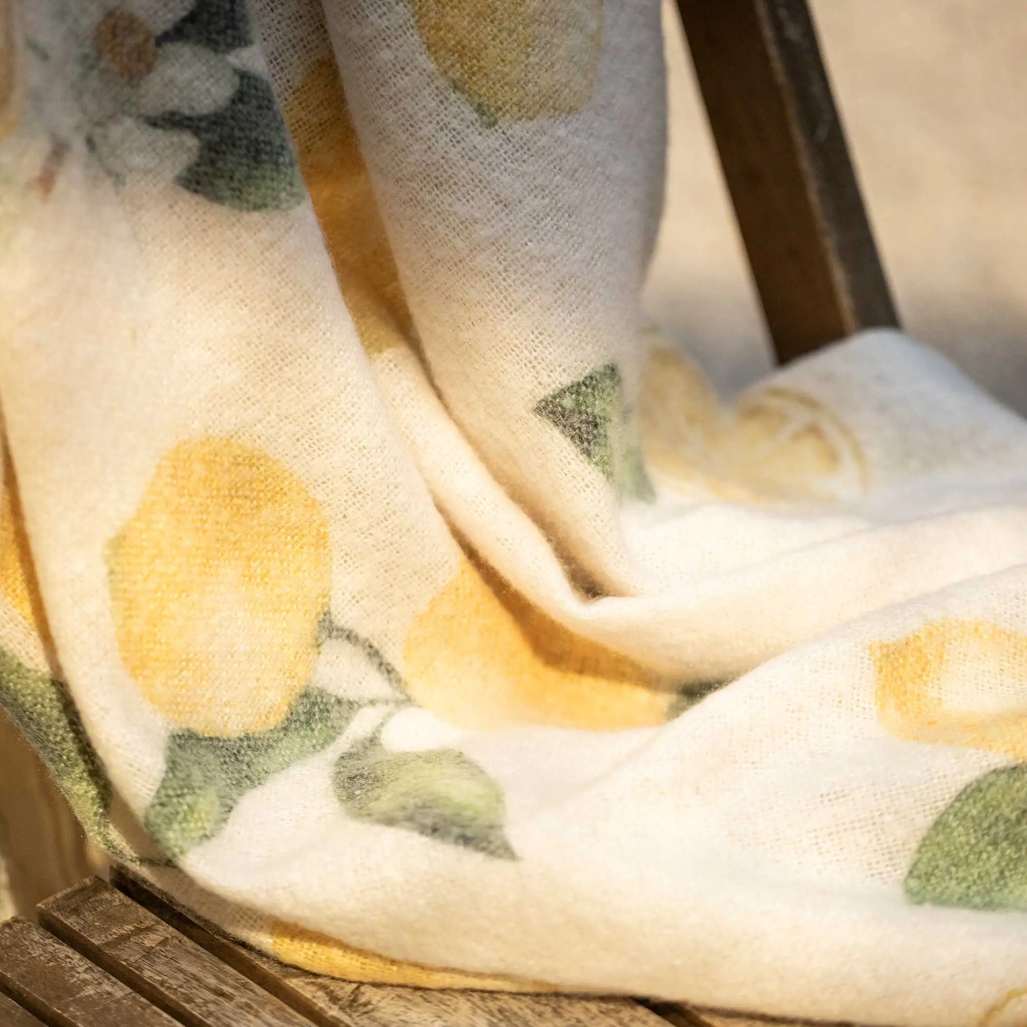 Acheter Couverture d'été "Citron"  dans la boutique en ligne de Frank Flechtwaren pour Sorbet citron au