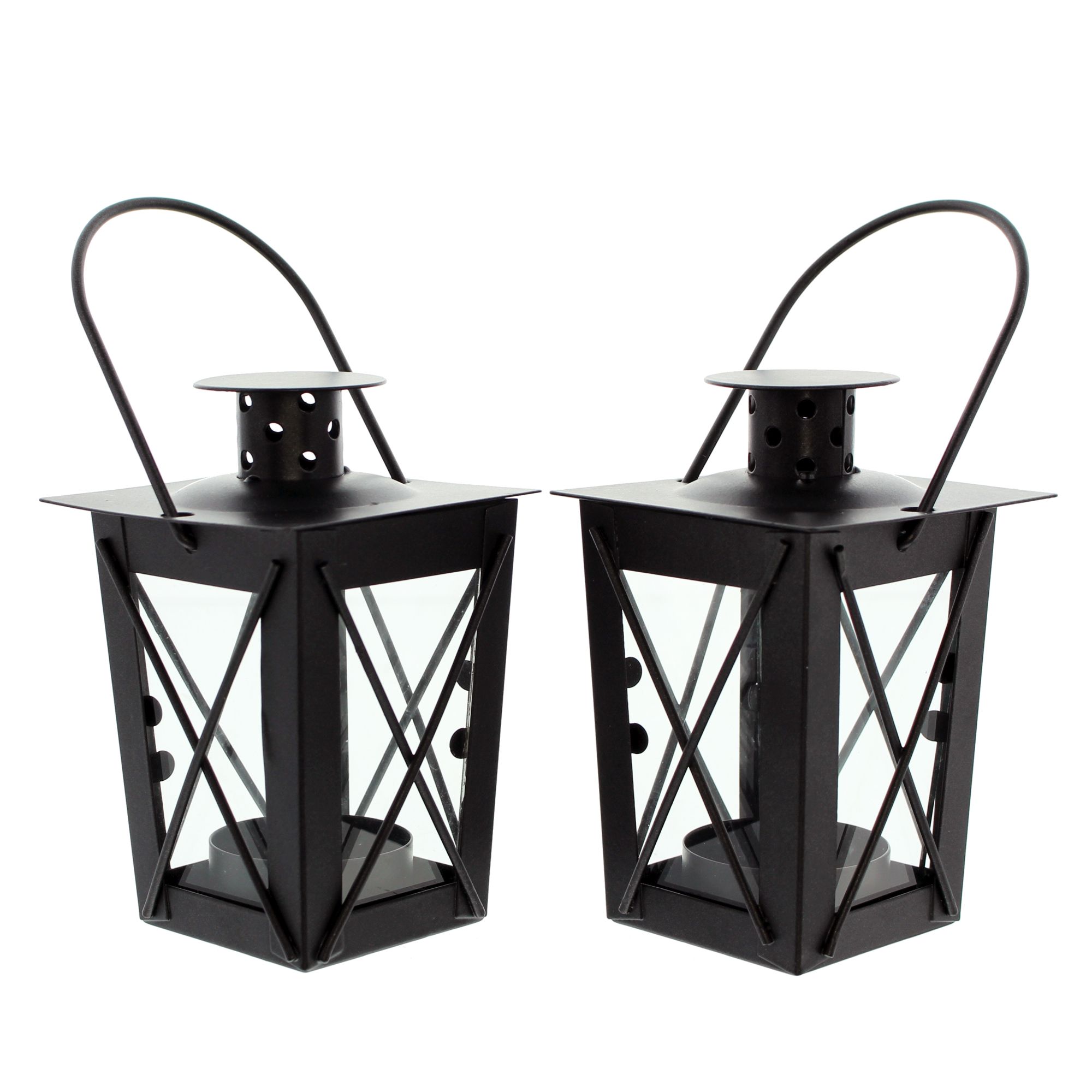 Acheter Lot de 2 mini-lanternes "métal" dans la boutique en ligne de Frank Flechtwaren pour Automne Acheter Lot de 2 mini-lanternes "métal" dans la boutique en ligne de Frank Flechtwaren pour Automne
