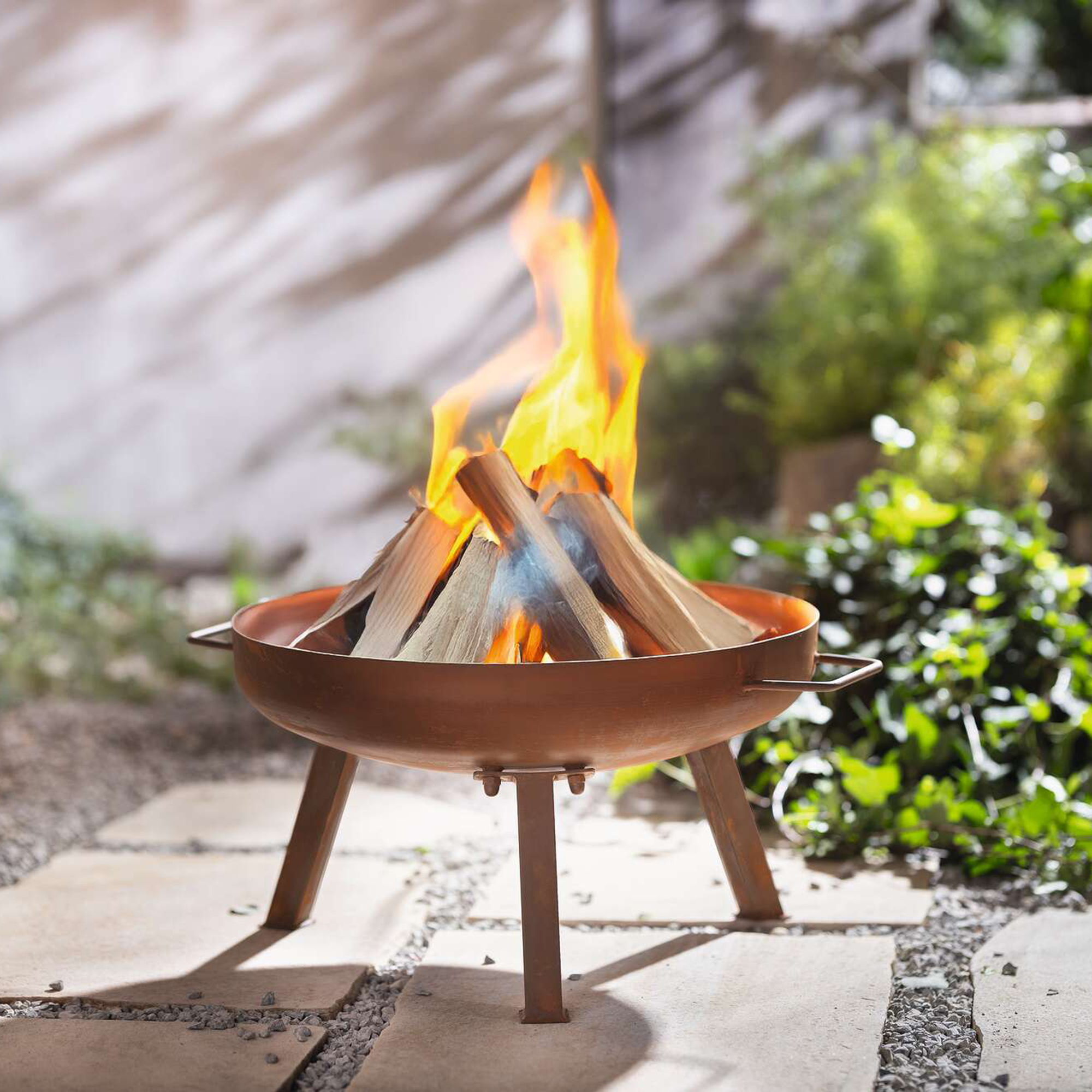 Acheter Braséro "acier corten"  dans la boutique en ligne de Frank Flechtwaren