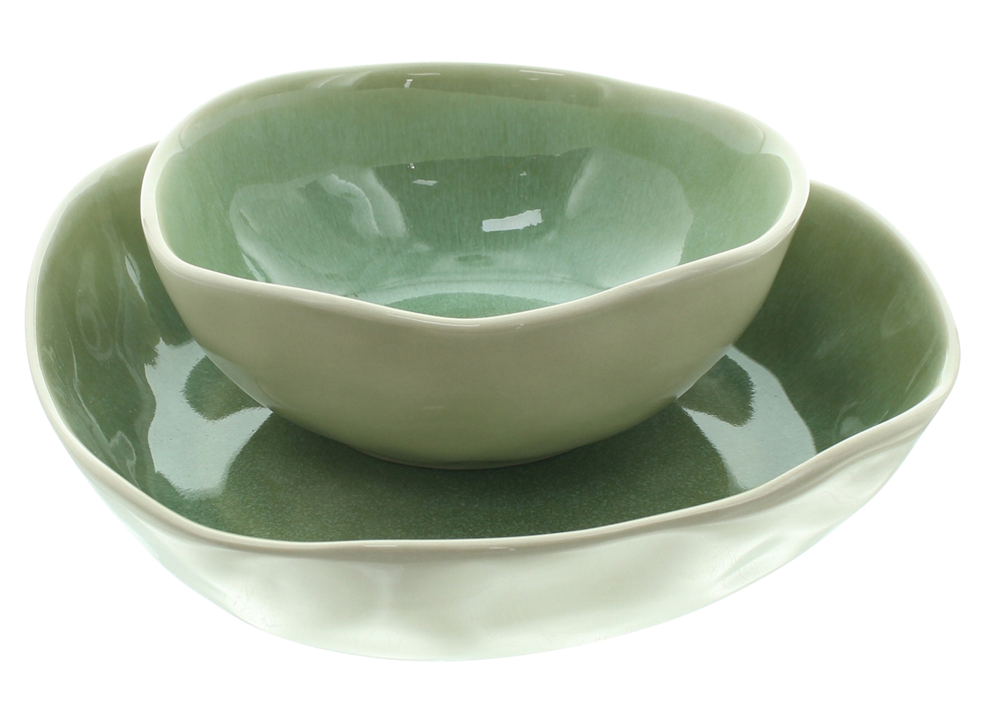 Acheter Lot de 2 bols "organic"  dans la boutique en ligne de Frank Flechtwaren pour Nouvel arrivage