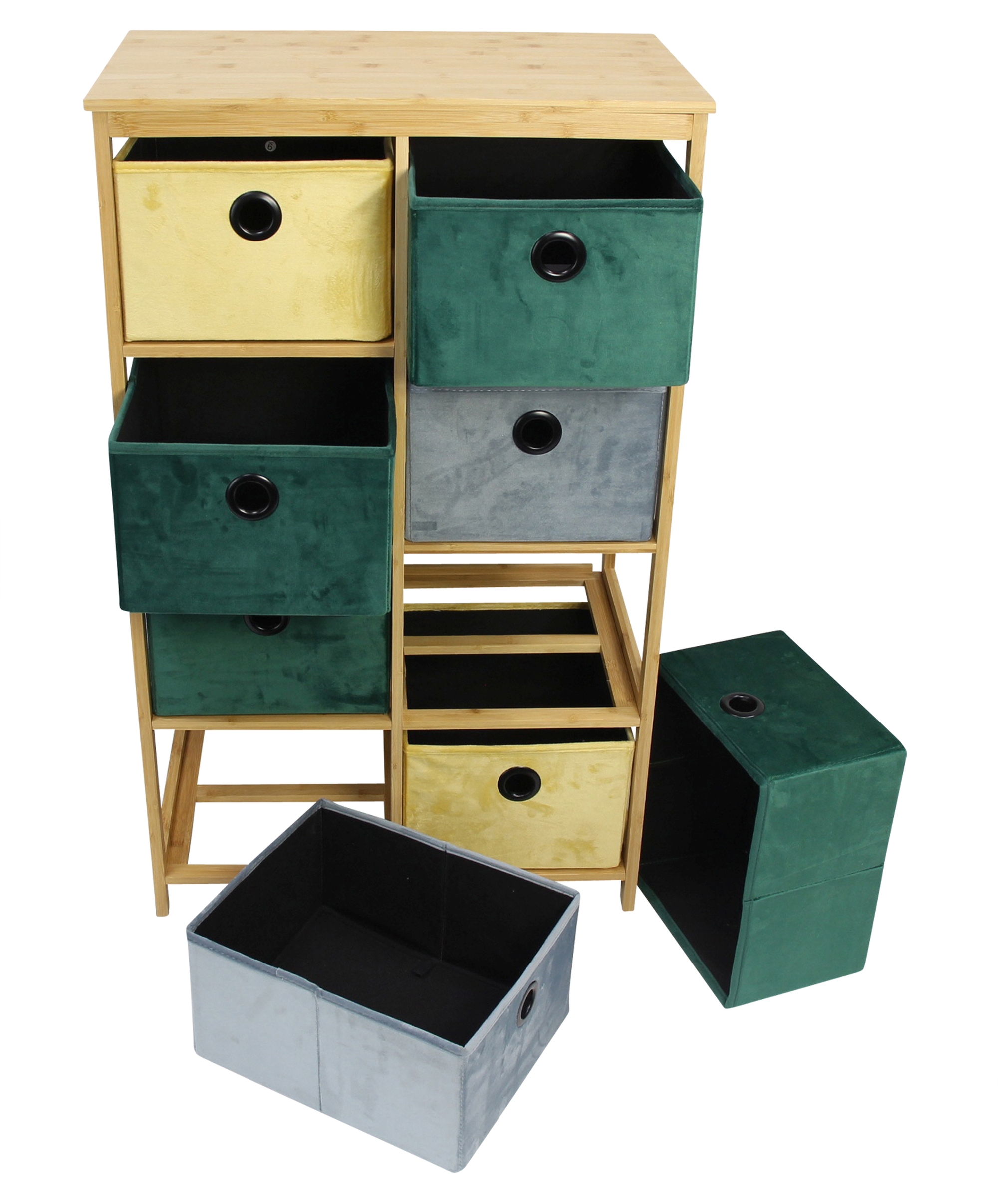 Acheter Armoire en bambou "multicolor"  dans la boutique en ligne de Frank Flechtwaren pour Shop by Room