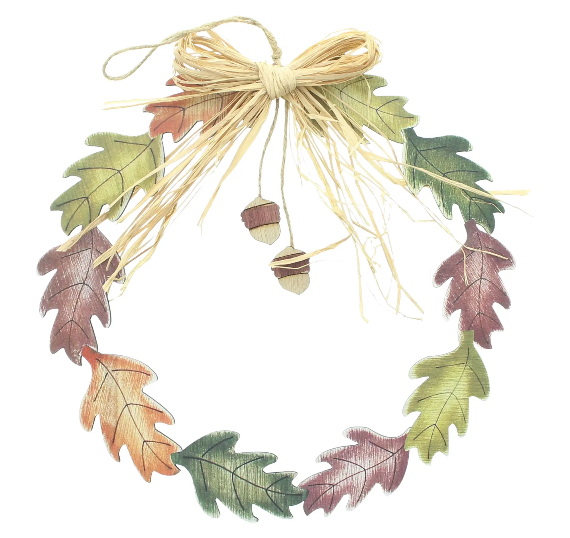 Acheter Couronne "feuilles de chêne"  dans la boutique en ligne de Frank Flechtwaren pour Couronnes d'automne &amp; arrangements 