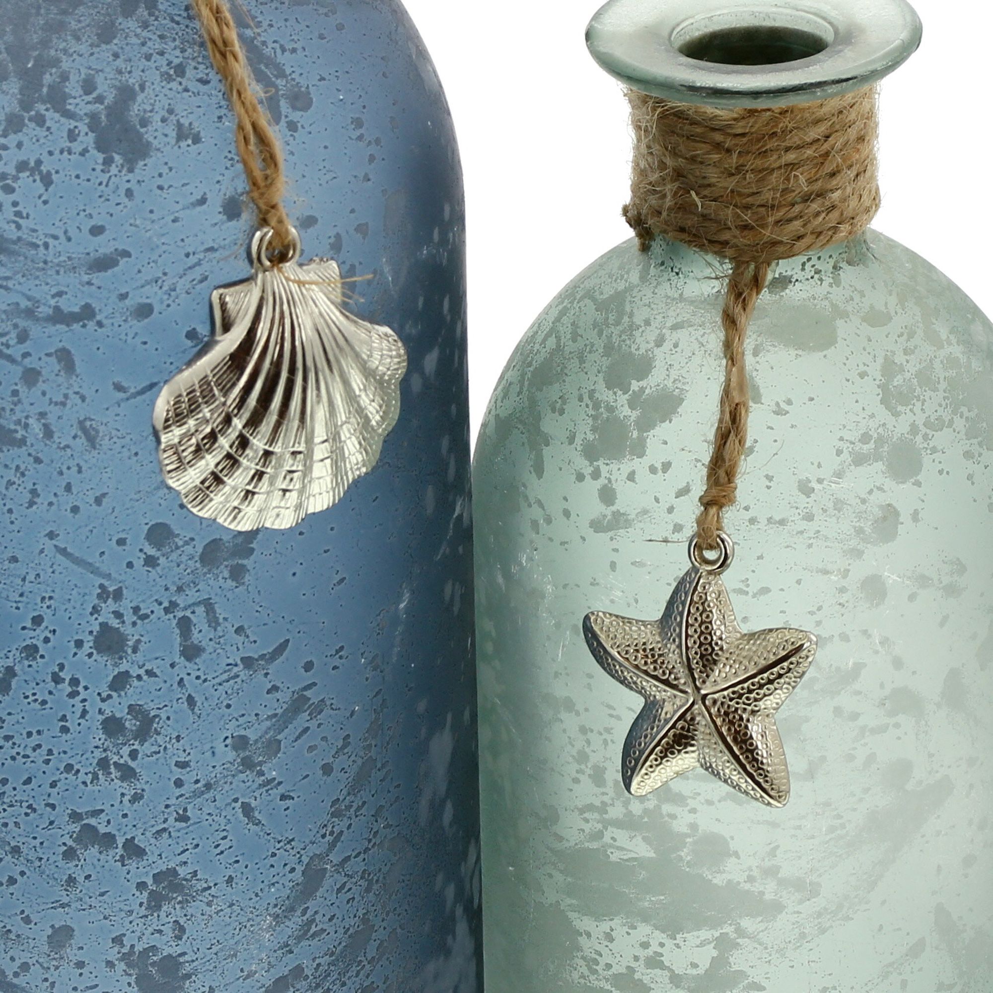 Acheter Lot de 2 vases décoratifs "maritime"  dans la boutique en ligne de Frank Flechtwaren pour Vases