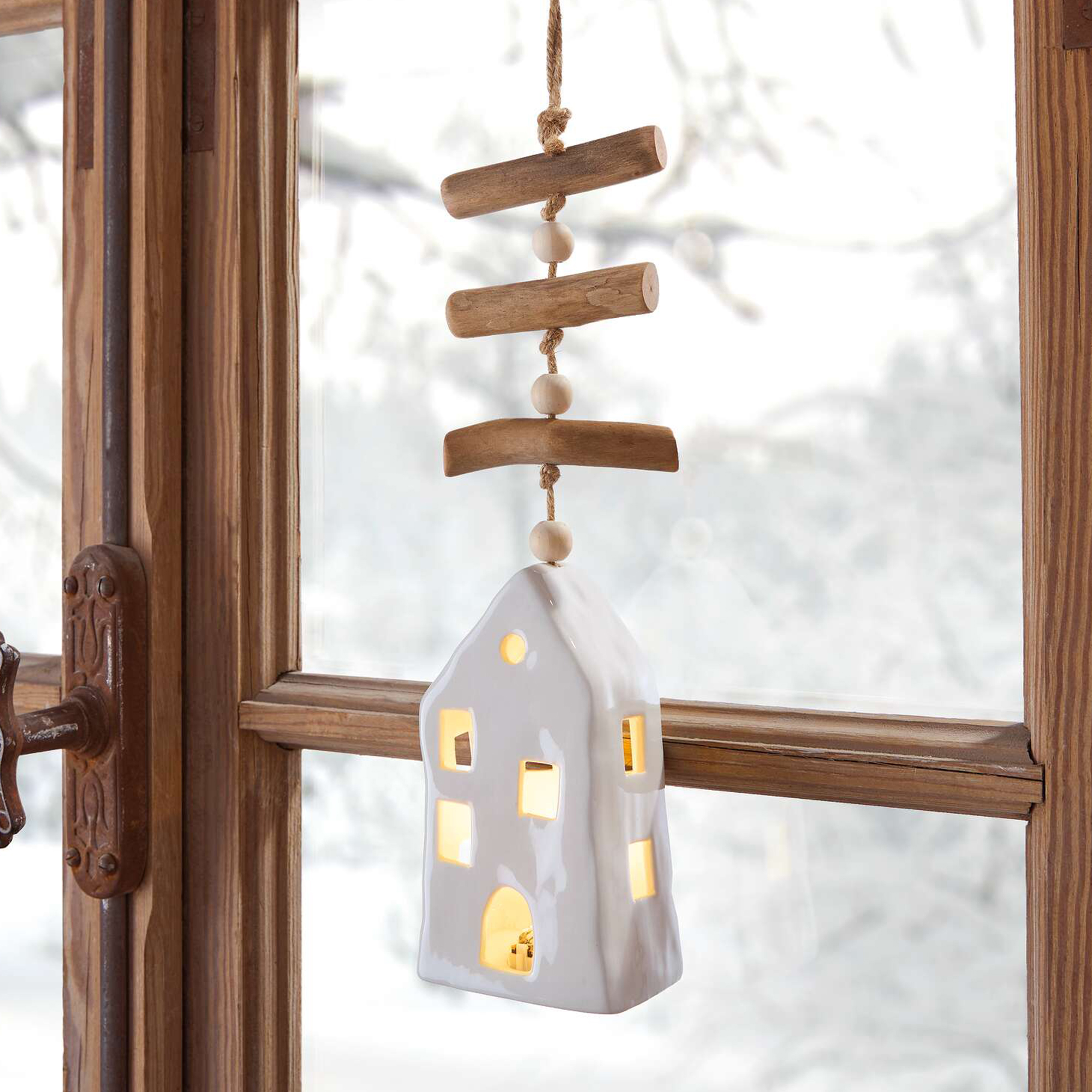 Acheter Suspension LED "maisonnette"  dans la boutique en ligne de Frank Flechtwaren