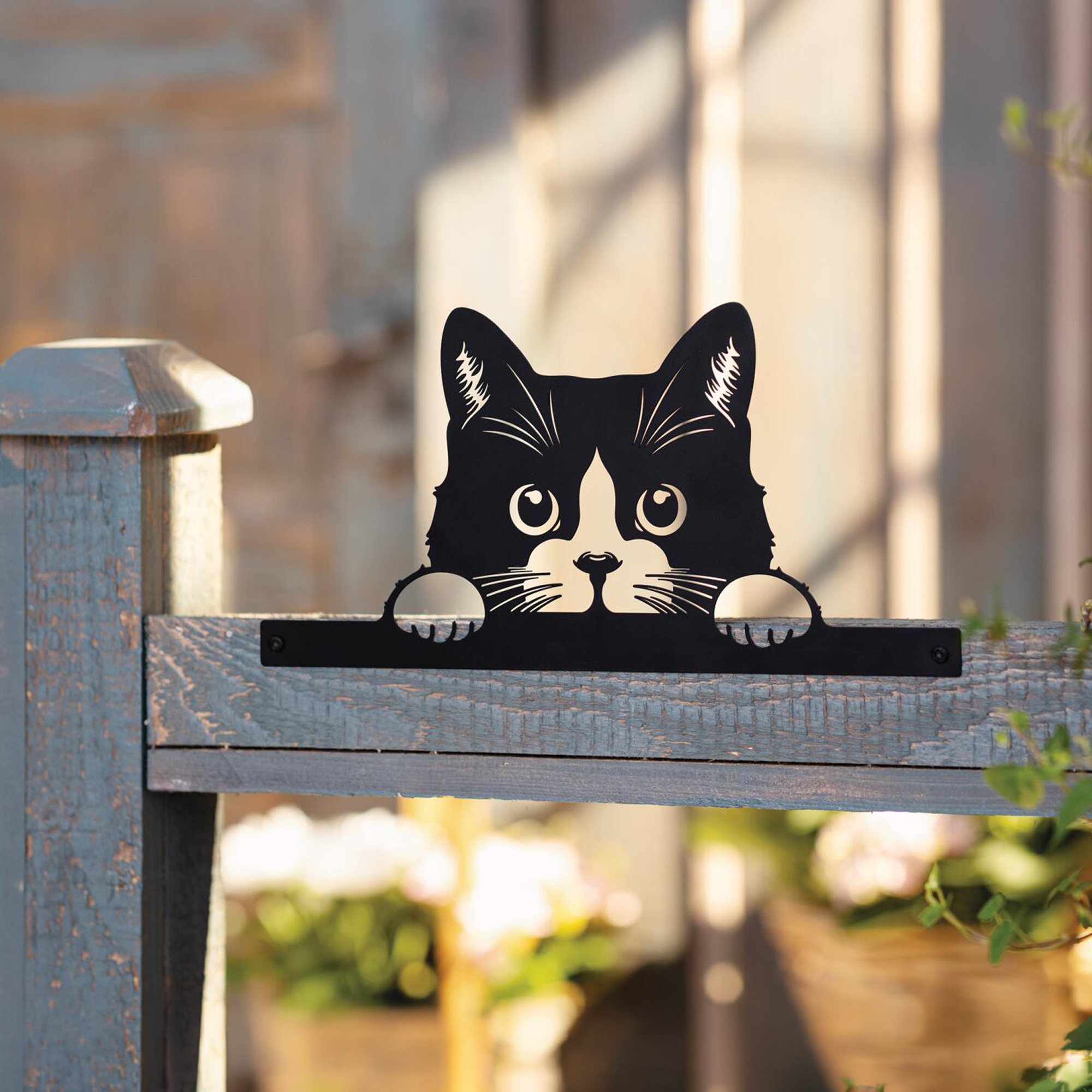 Acheter Chat en métal « Felix »  dans la boutique en ligne de Frank Flechtwaren