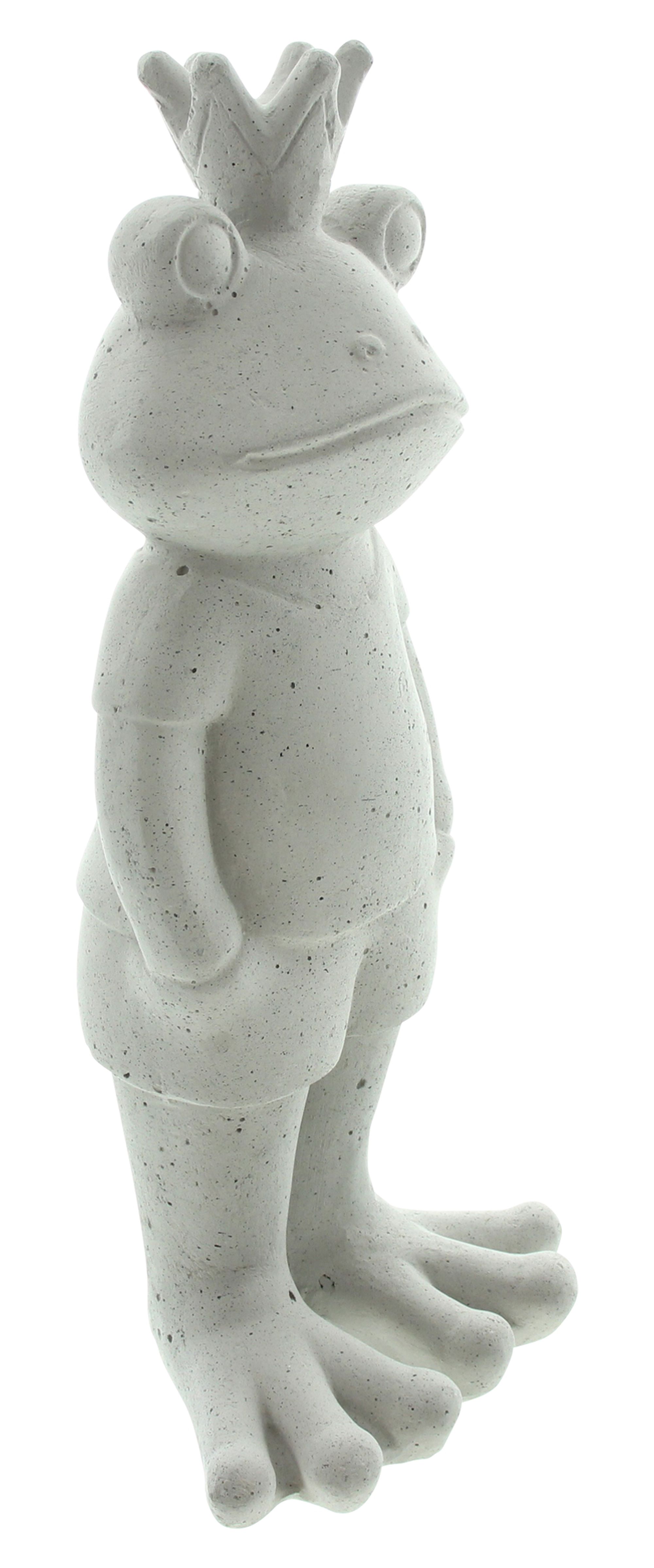 Acheter Roi grenouille "Stone"  dans la boutique en ligne de Frank Flechtwaren pour Figurines de jardin