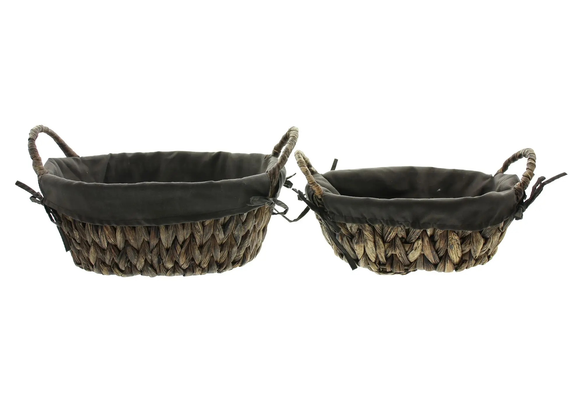 Acheter Lot de 2 corbeilles "moka"  dans la boutique en ligne de Frank Flechtwaren pour Coupes