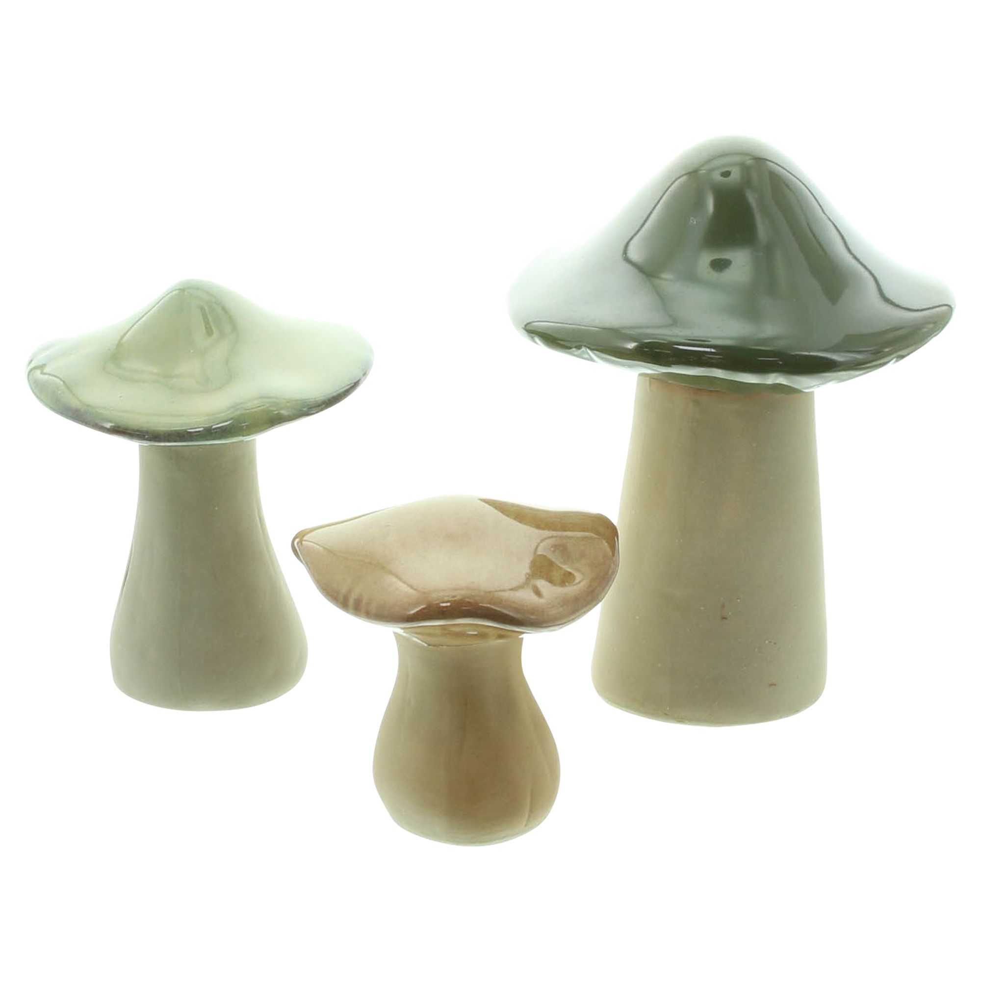 Acheter Champignons décoratifs « Savanna », lot de 3 dans la boutique en ligne de Frank Flechtwaren pour Champignons