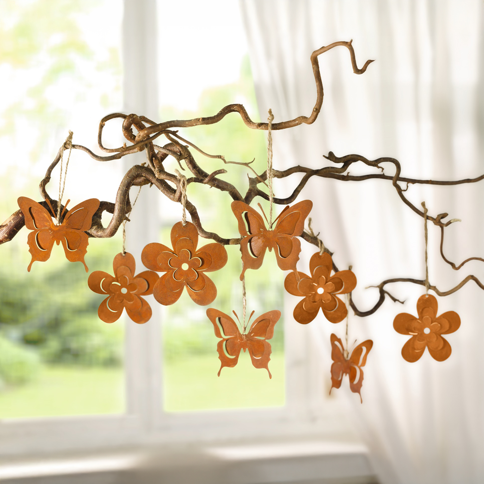 Acheter Crochets "aspect rouillé", lot de 8, 2ème choix  dans la boutique en ligne de Frank Flechtwaren