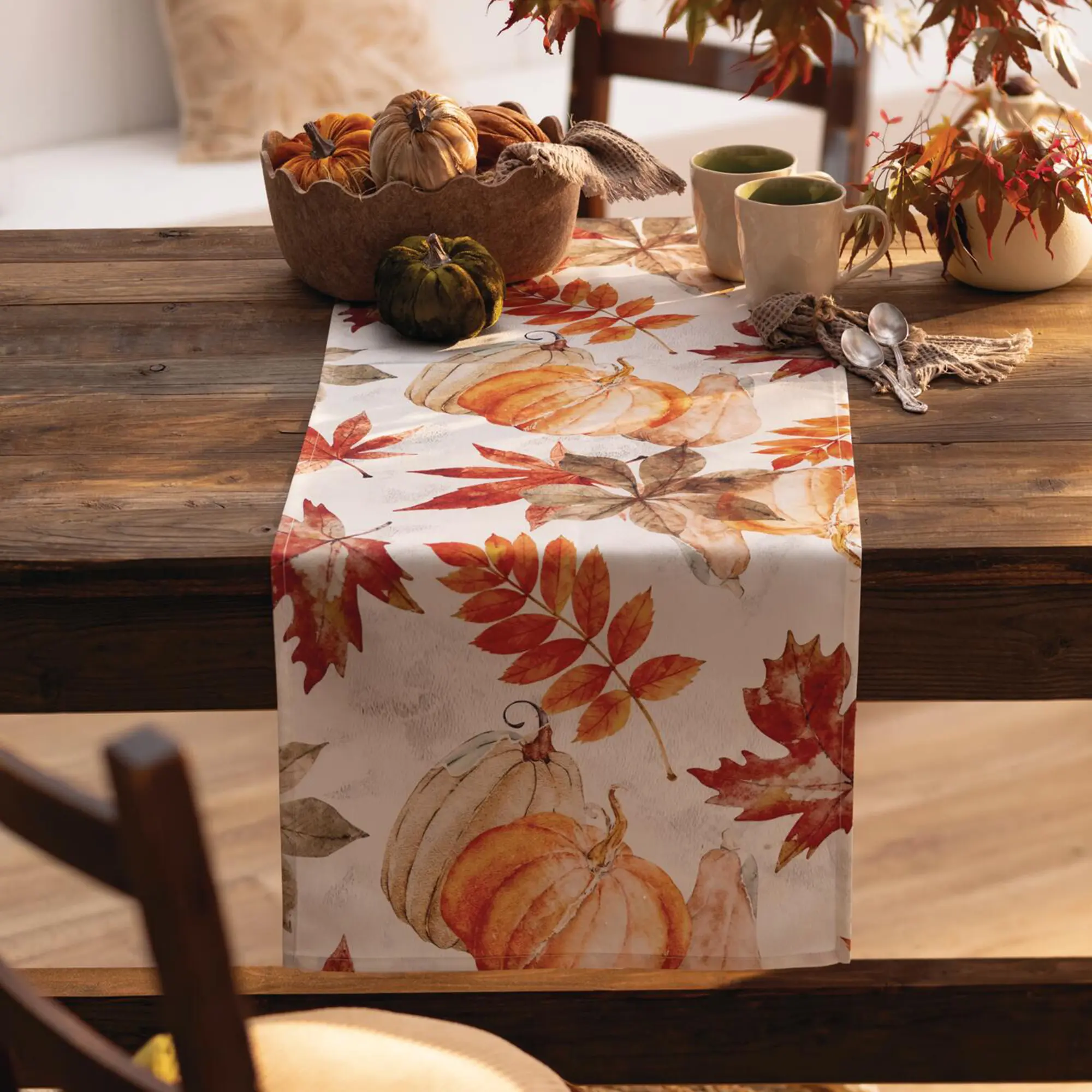 Acheter Chemin de table « Saison d'automne »  dans la boutique en ligne de Frank Flechtwaren