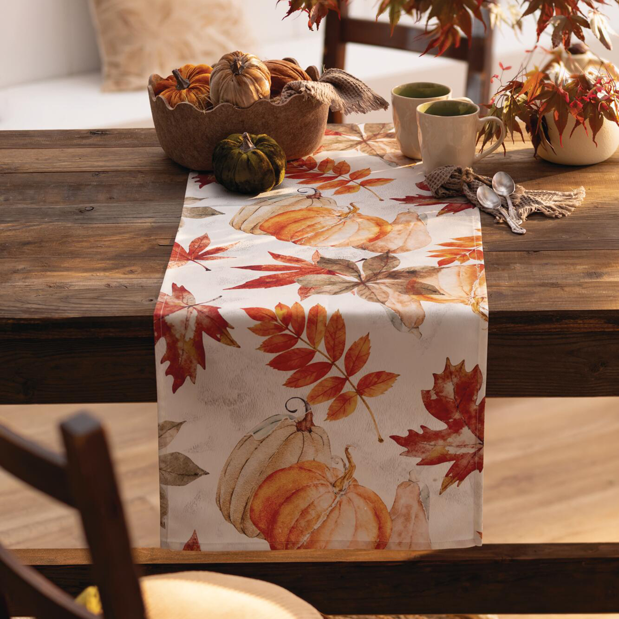 Acheter Chemin de table « Saison d'automne »  dans la boutique en ligne de Frank Flechtwaren