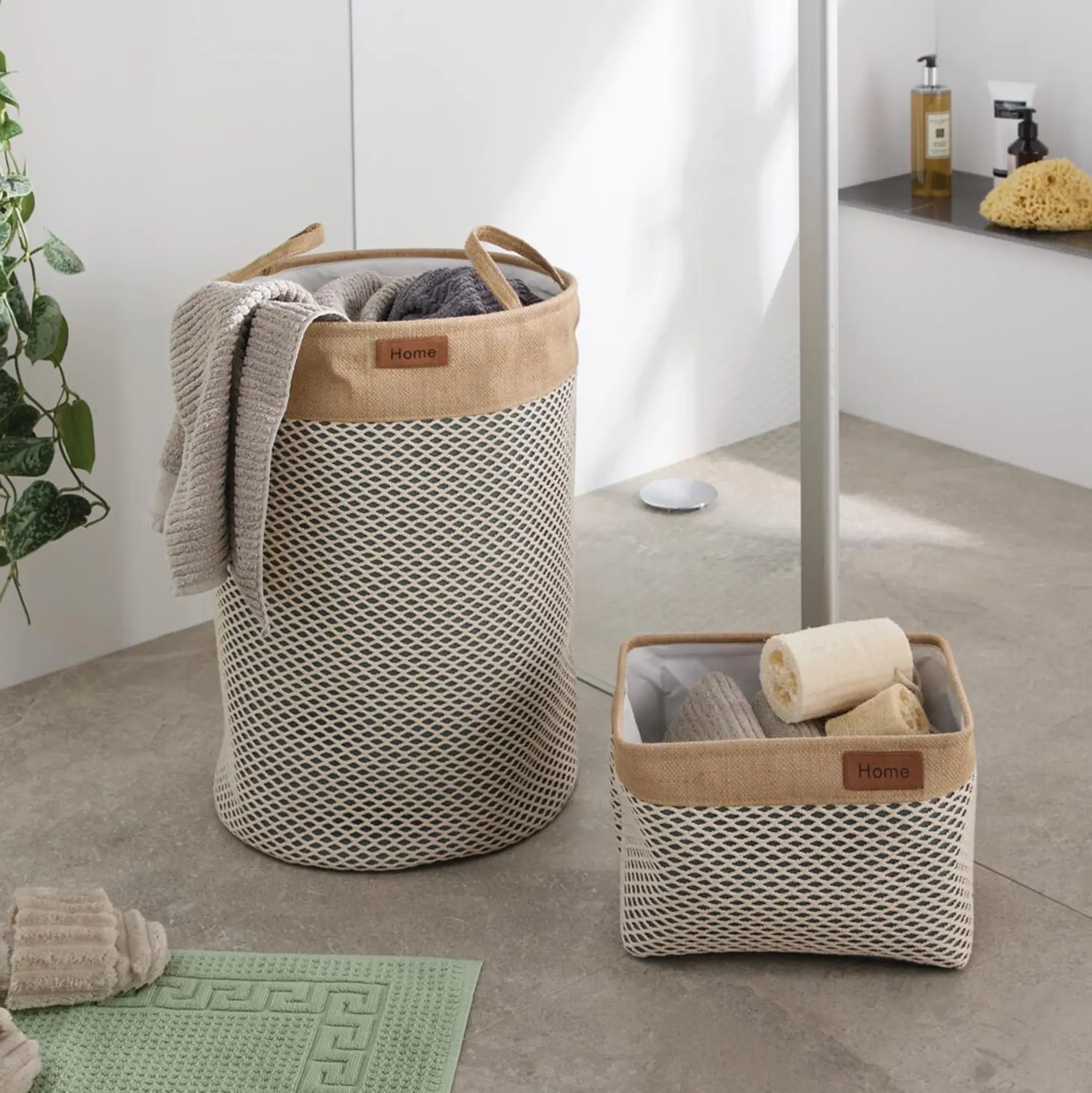 Acheter Panier en tissu "Home", GM  dans la boutique en ligne de Frank Flechtwaren