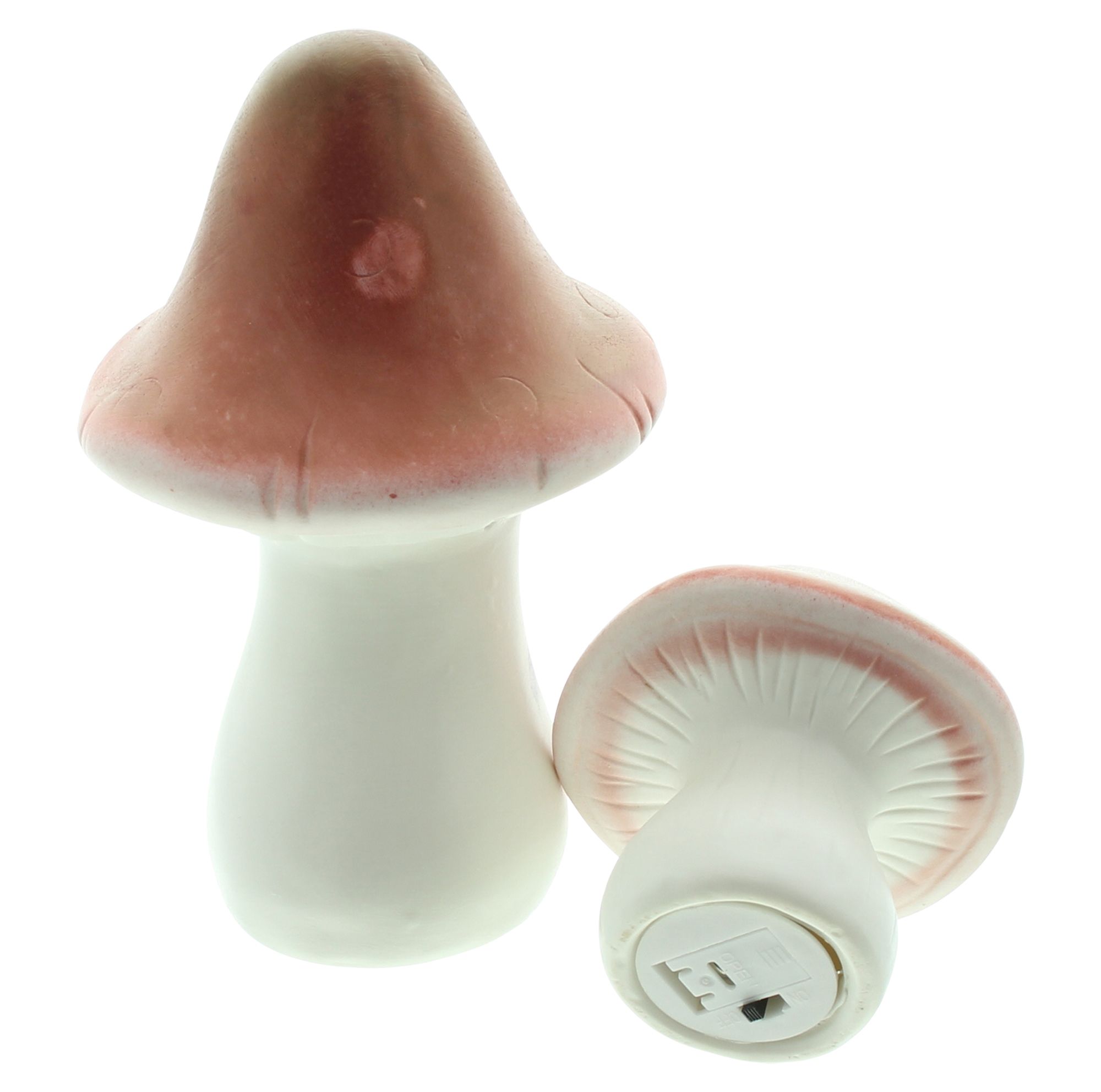 Acheter Lot de 2 décorations LED "champignon"  dans la boutique en ligne de Frank Flechtwaren pour Automne