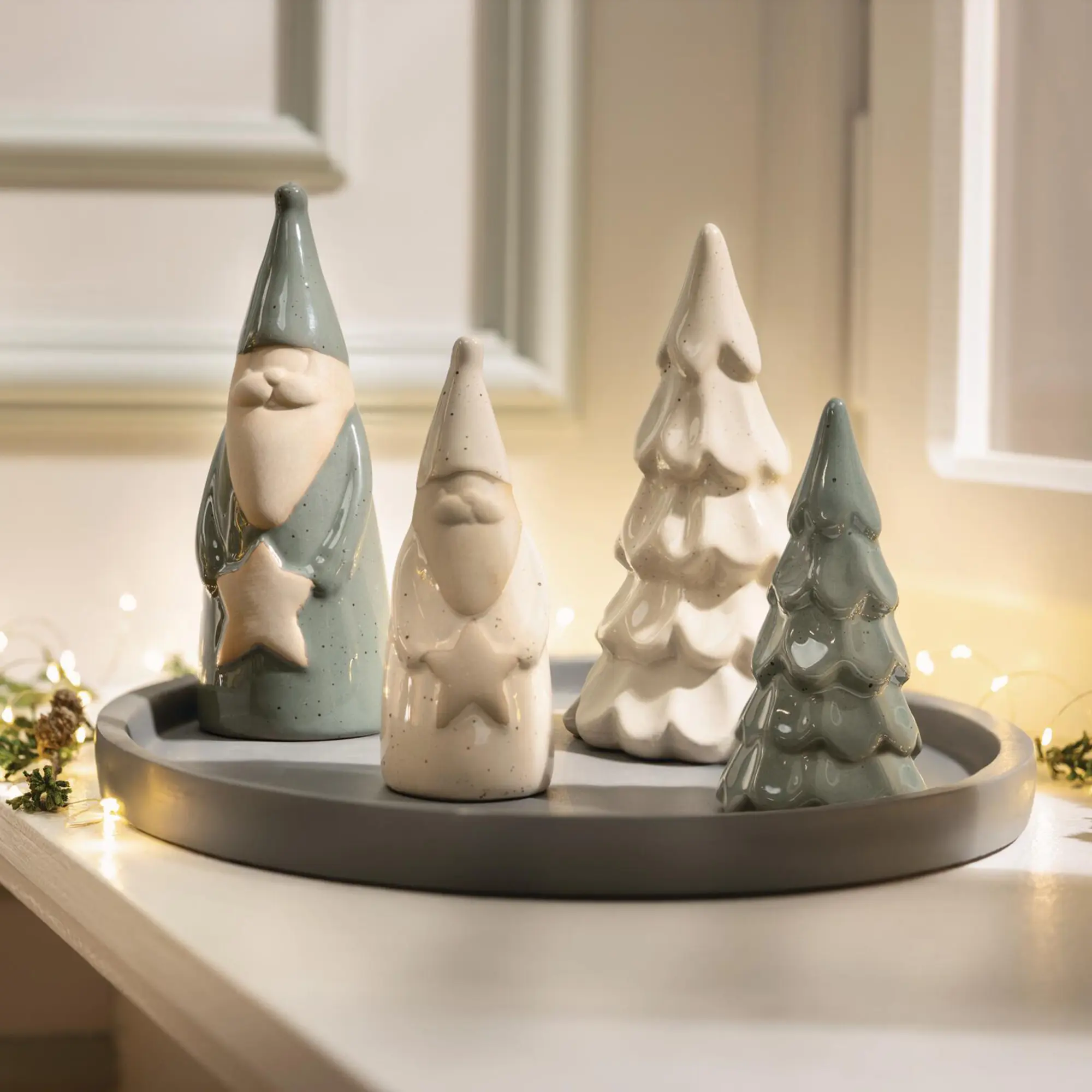 Acheter Père Noël décoratif « Gloss », lot de 2 dans la boutique en ligne de Frank Flechtwaren