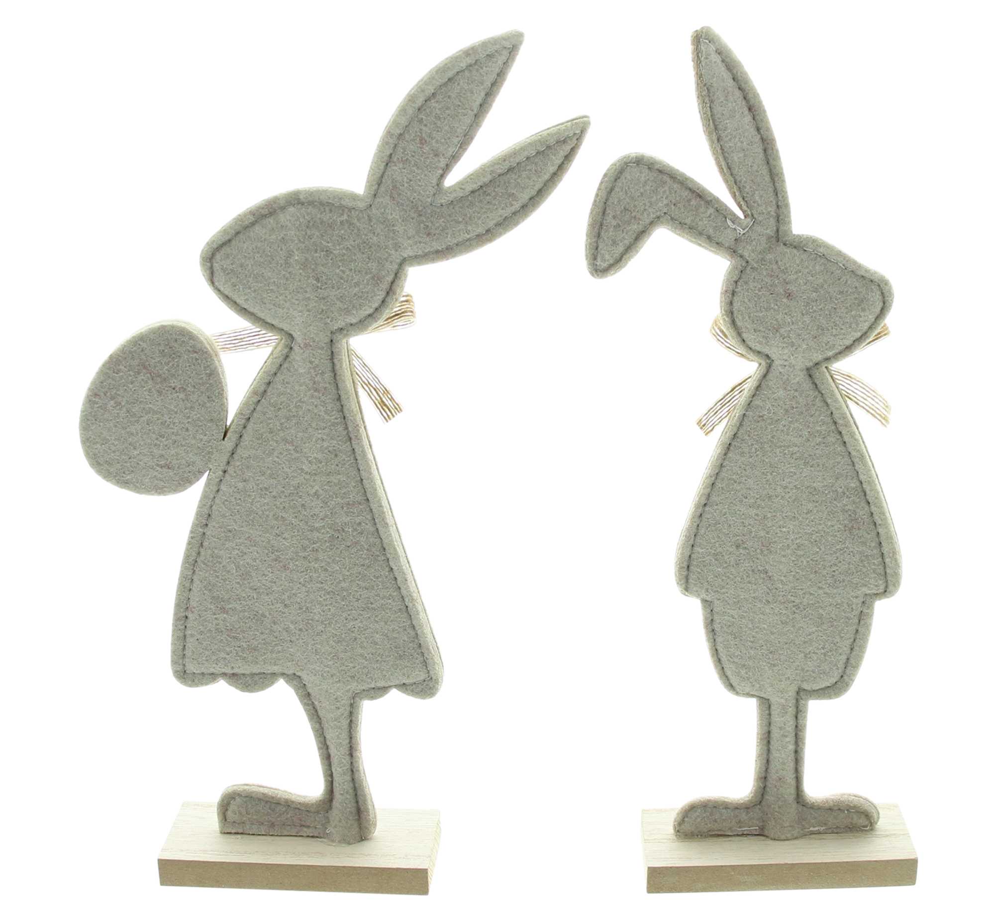 Acheter Lot de 2 lapins "Pretty"  dans la boutique en ligne de Frank Flechtwaren pour Lapin &amp; co