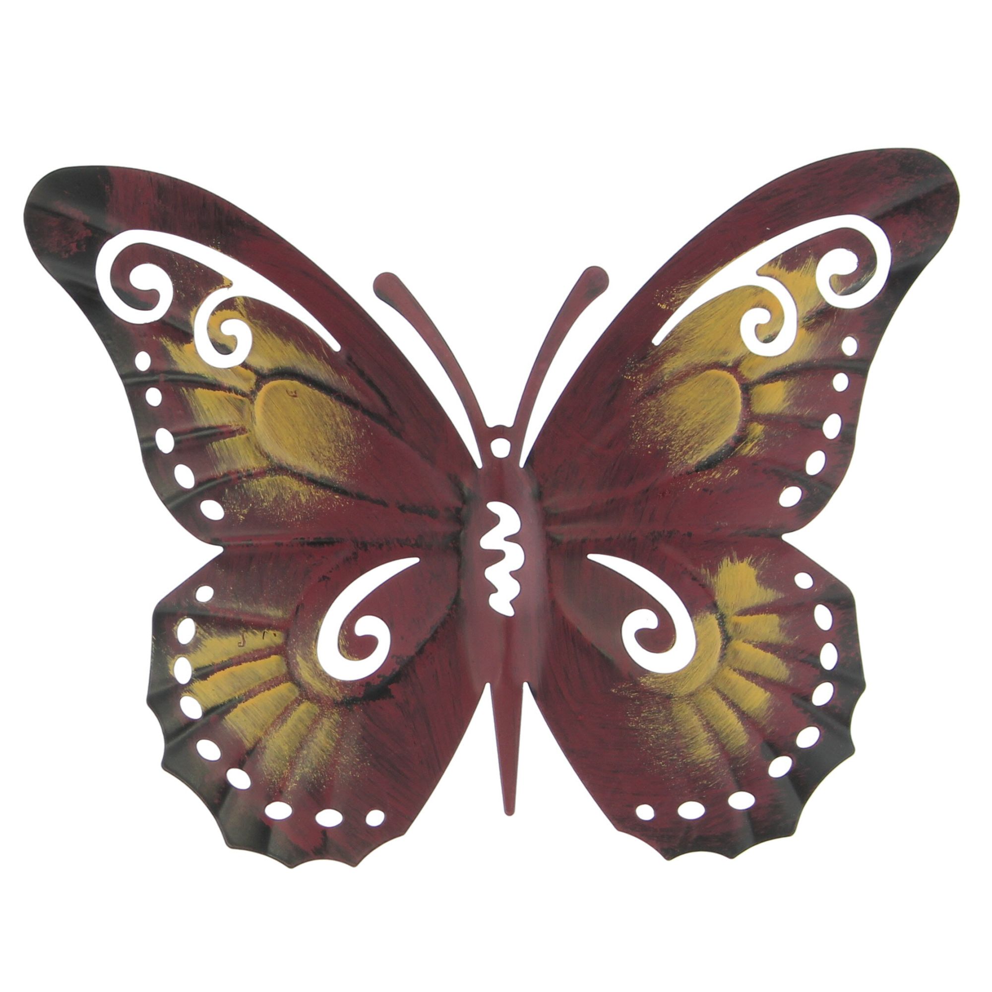 Acheter Lot de 3 décorations en métal "papillons" dans la boutique en ligne de Frank Flechtwaren pour Automne Acheter Lot de 3 décorations en métal "papillons" dans la boutique en ligne de Frank Flechtwaren pour Automne