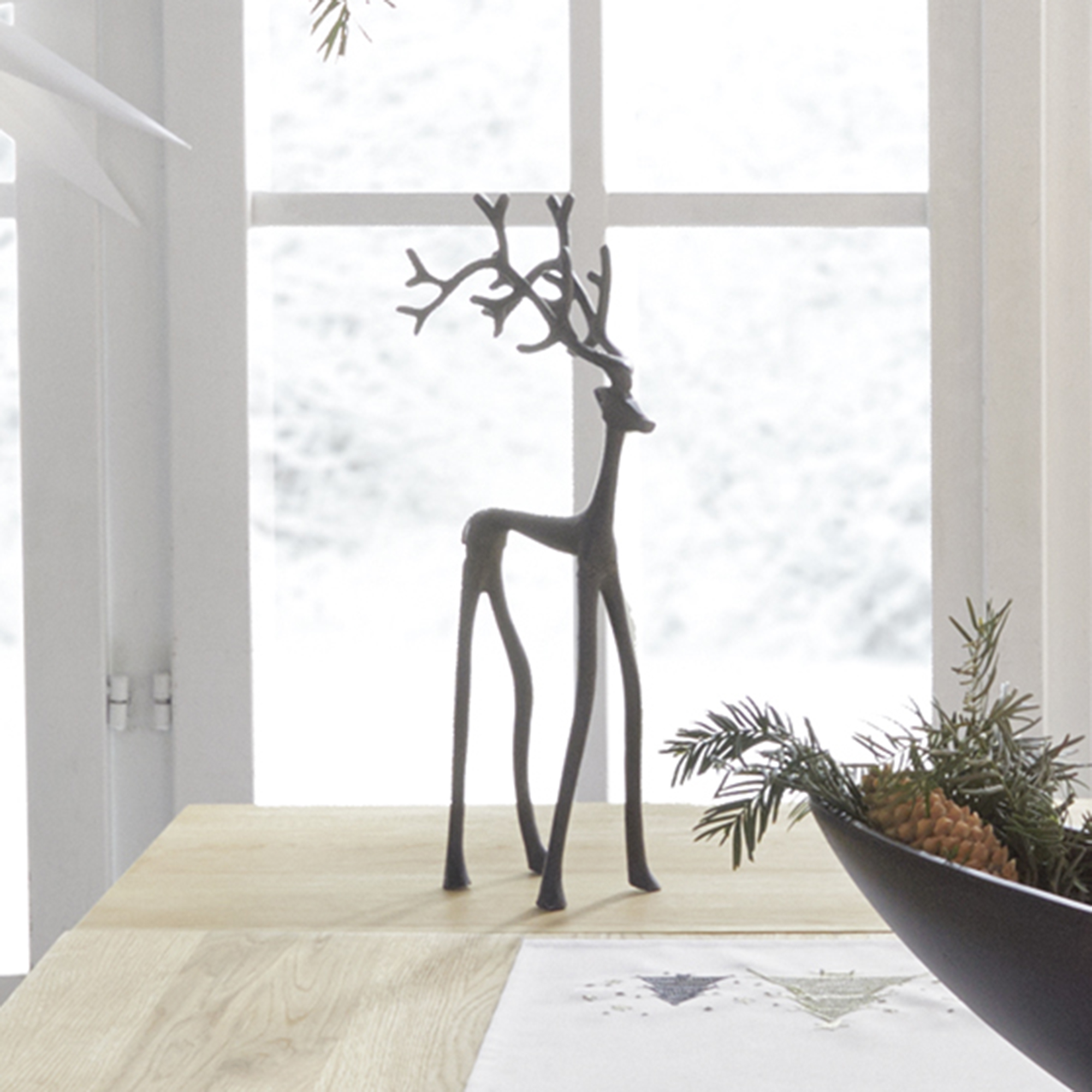 Acheter Figurine "cerf"  dans la boutique en ligne de Frank Flechtwaren