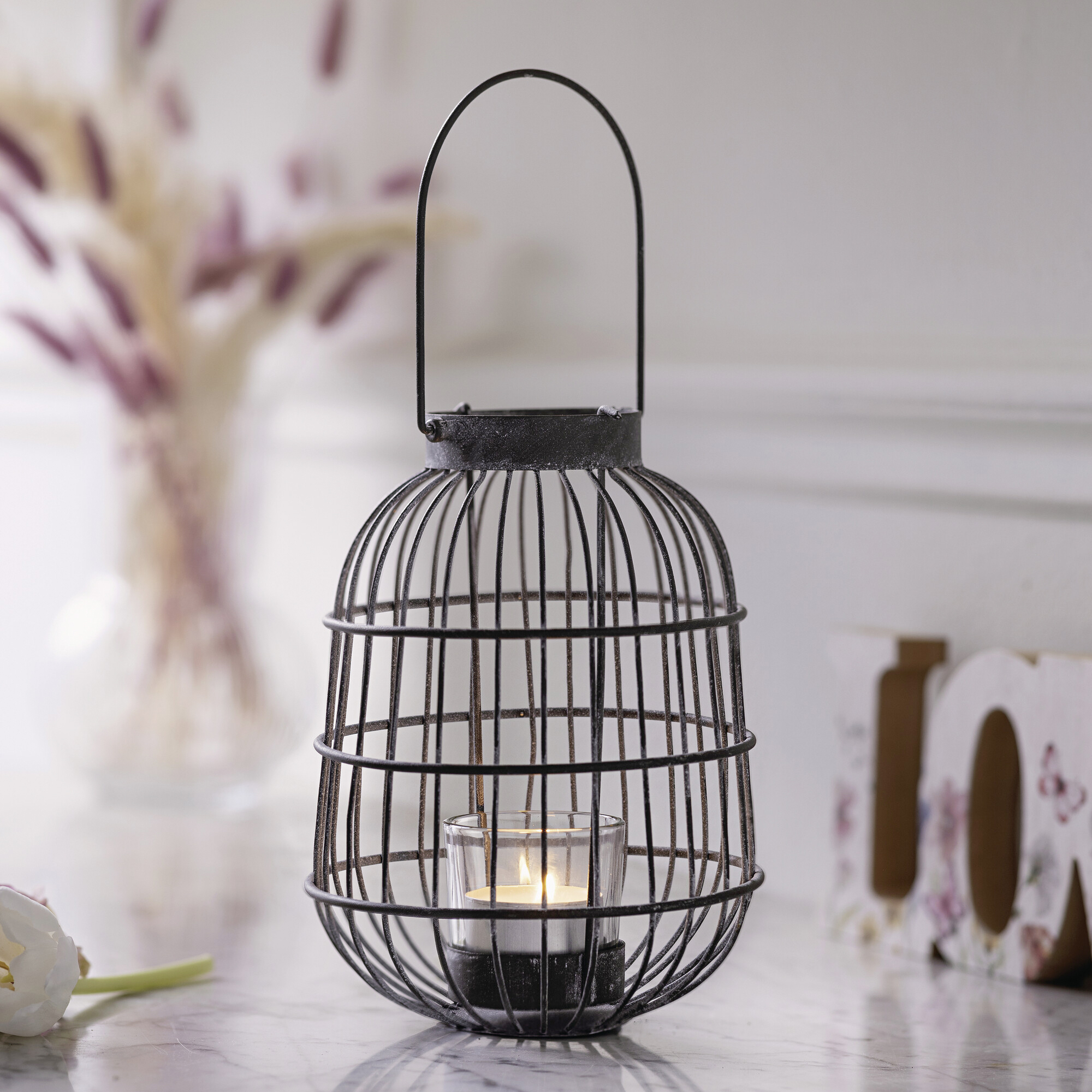 Acheter Photophore "lanterne"  dans la boutique en ligne de Frank Flechtwaren