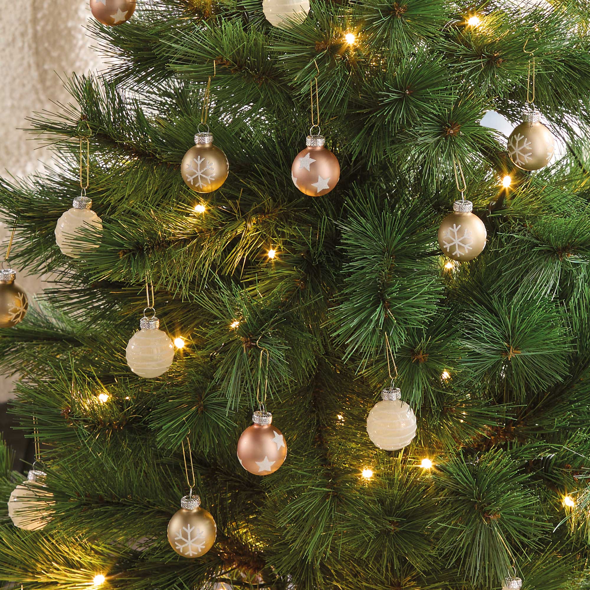 Acheter Décorations de Noël « Étoile et flocon de neige », lot de 27 pièces dans la boutique en ligne de Frank Flechtwaren pour Décorations à suspendre