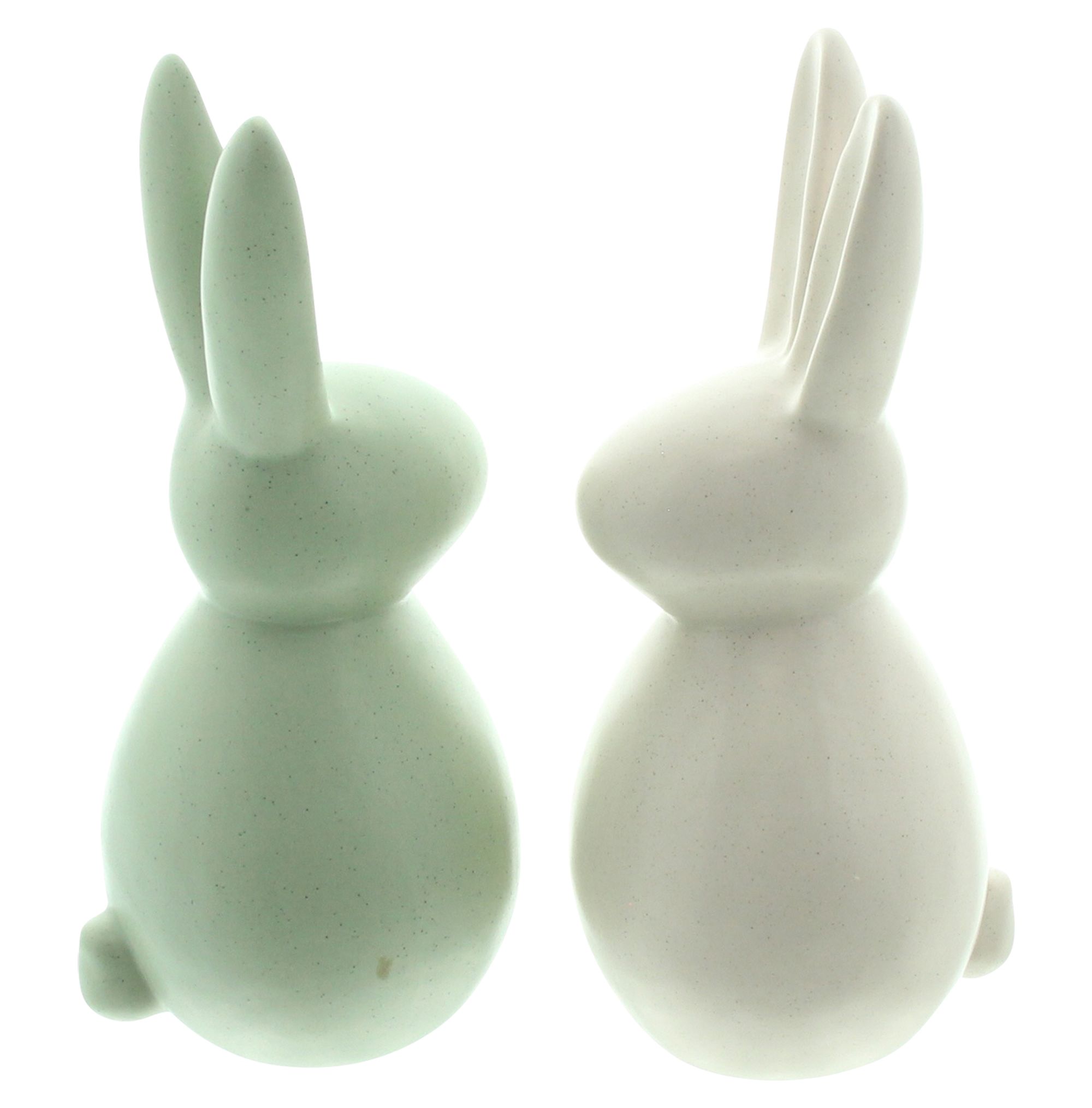 Acheter Lot de 2 lapins "moderne"  dans la boutique en ligne de Frank Flechtwaren pour Pâques