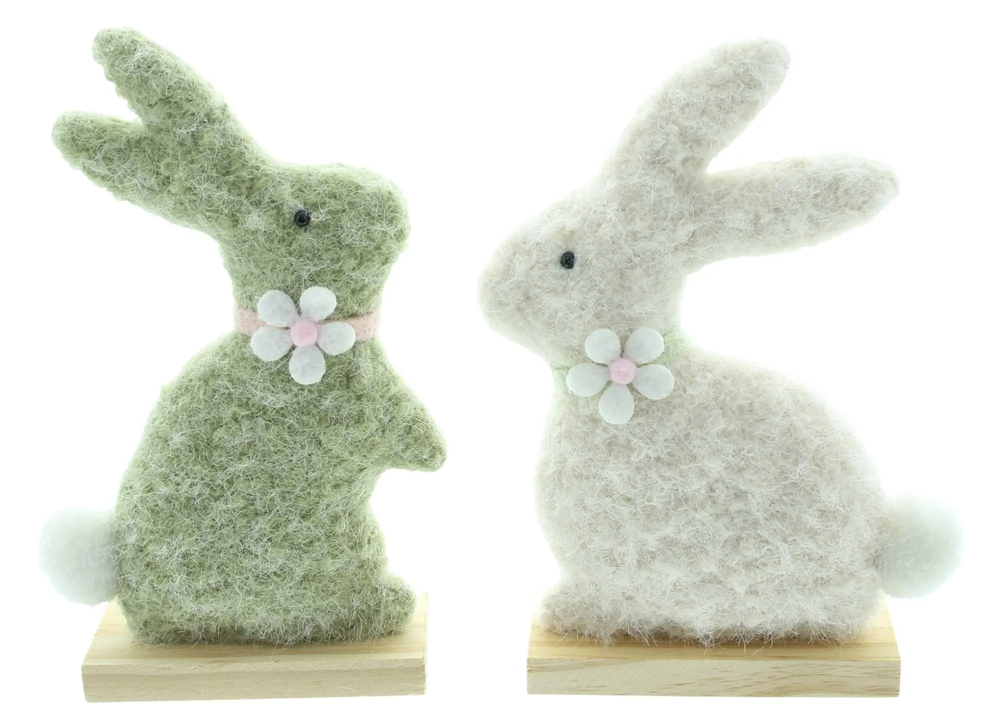 Acheter Lot de 2 décorations de Pâques "petit lapin"  dans la boutique en ligne de Frank Flechtwaren pour Lapin &amp; co