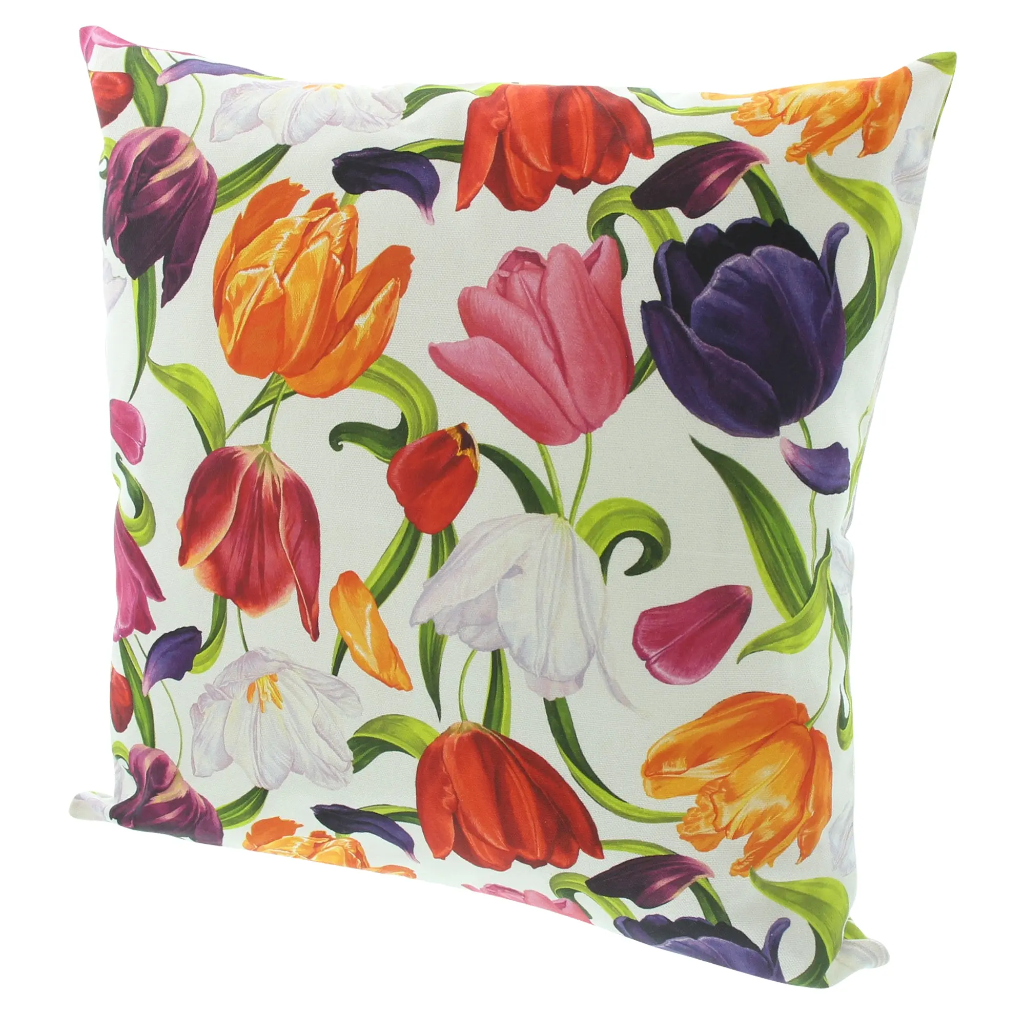 Acheter Housse de coussin "tulipes"  dans la boutique en ligne de Frank Flechtwaren pour Remplissages