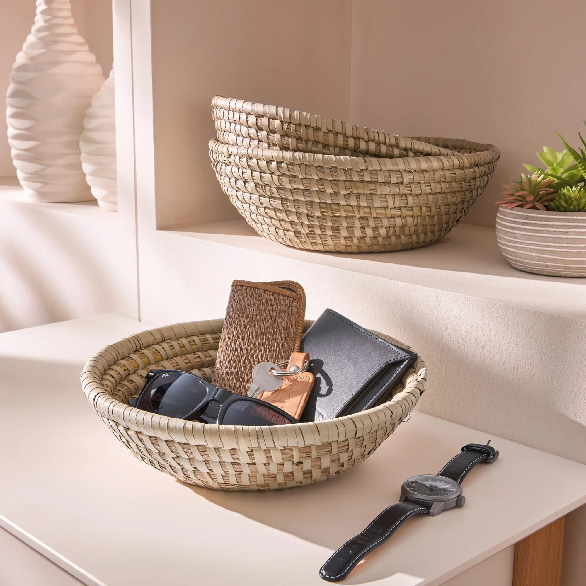 Acheter Lot de 3 coupes "nature"  dans la boutique en ligne de Frank Flechtwaren