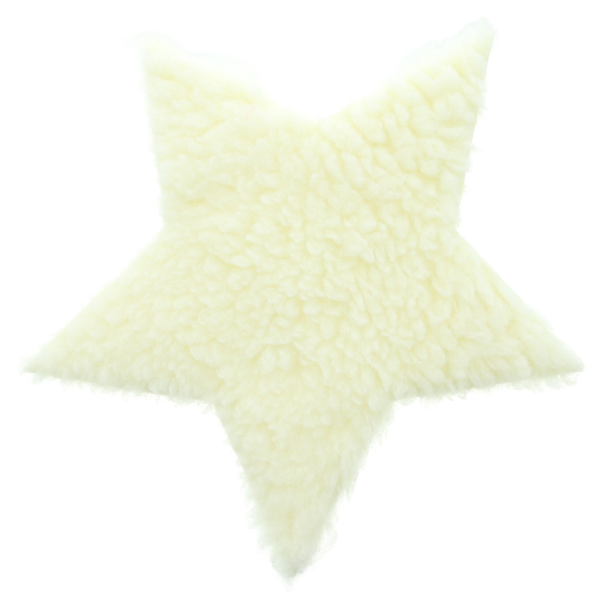 Acheter Lot de 2 fourrures décoratives "étoile"  dans la boutique en ligne de Frank Flechtwaren pour Peaux &amp; peaux décoratives