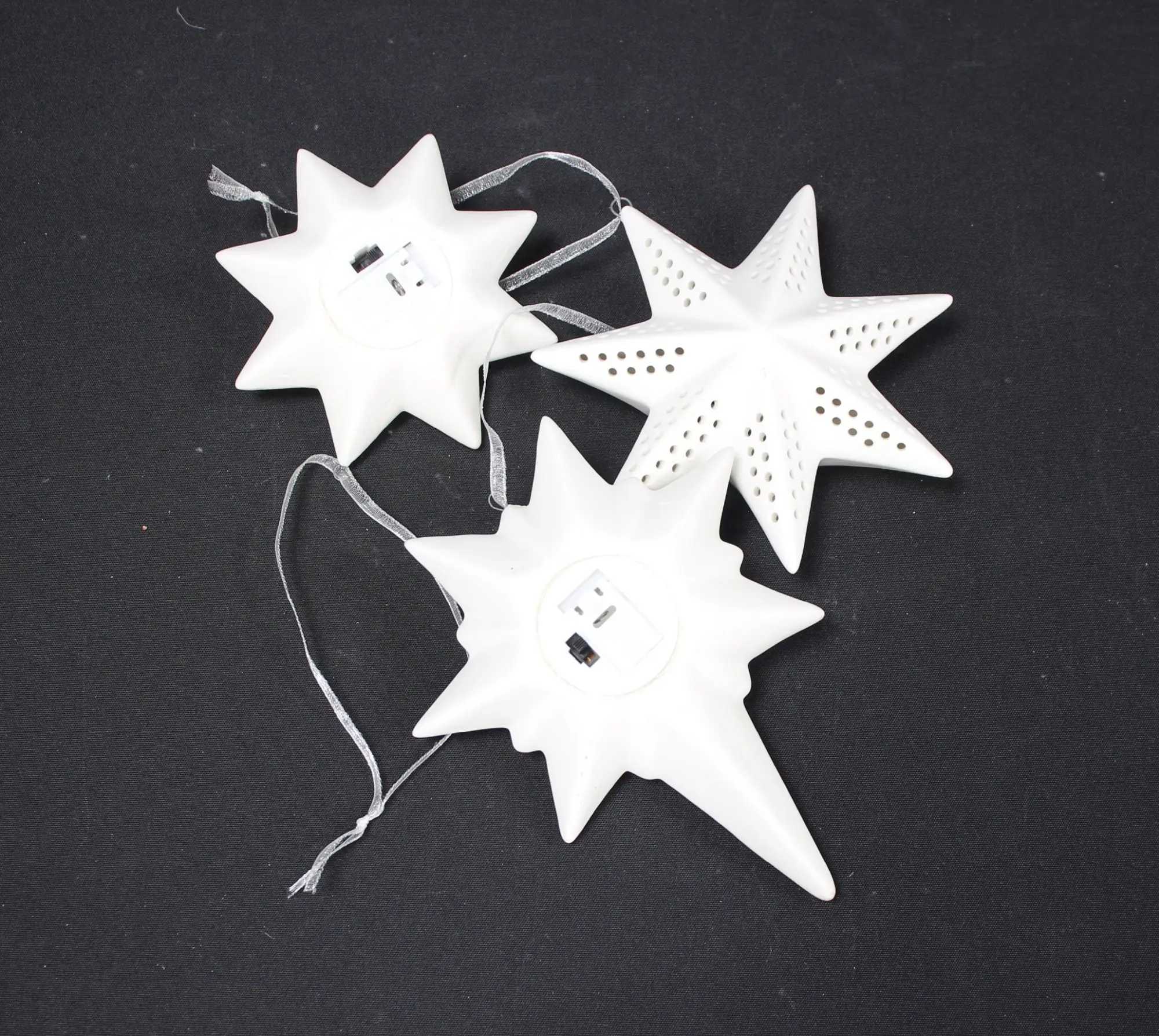 Acheter Lot de 3 suspensions "White"  dans la boutique en ligne de Frank Flechtwaren pour Étoiles