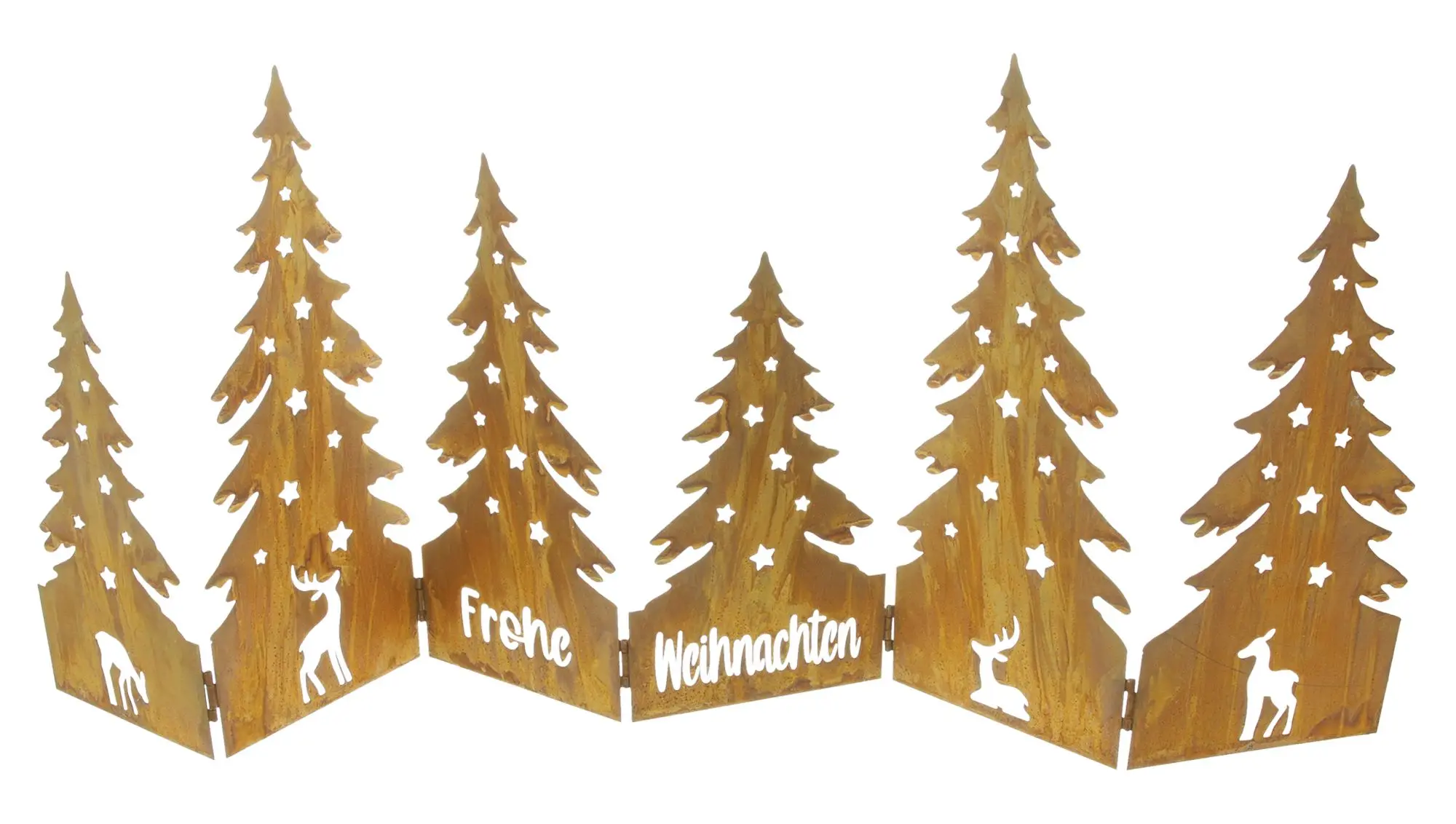 Acheter Forêt "Frohe Weihnachten"  dans la boutique en ligne de Frank Flechtwaren pour Sapins