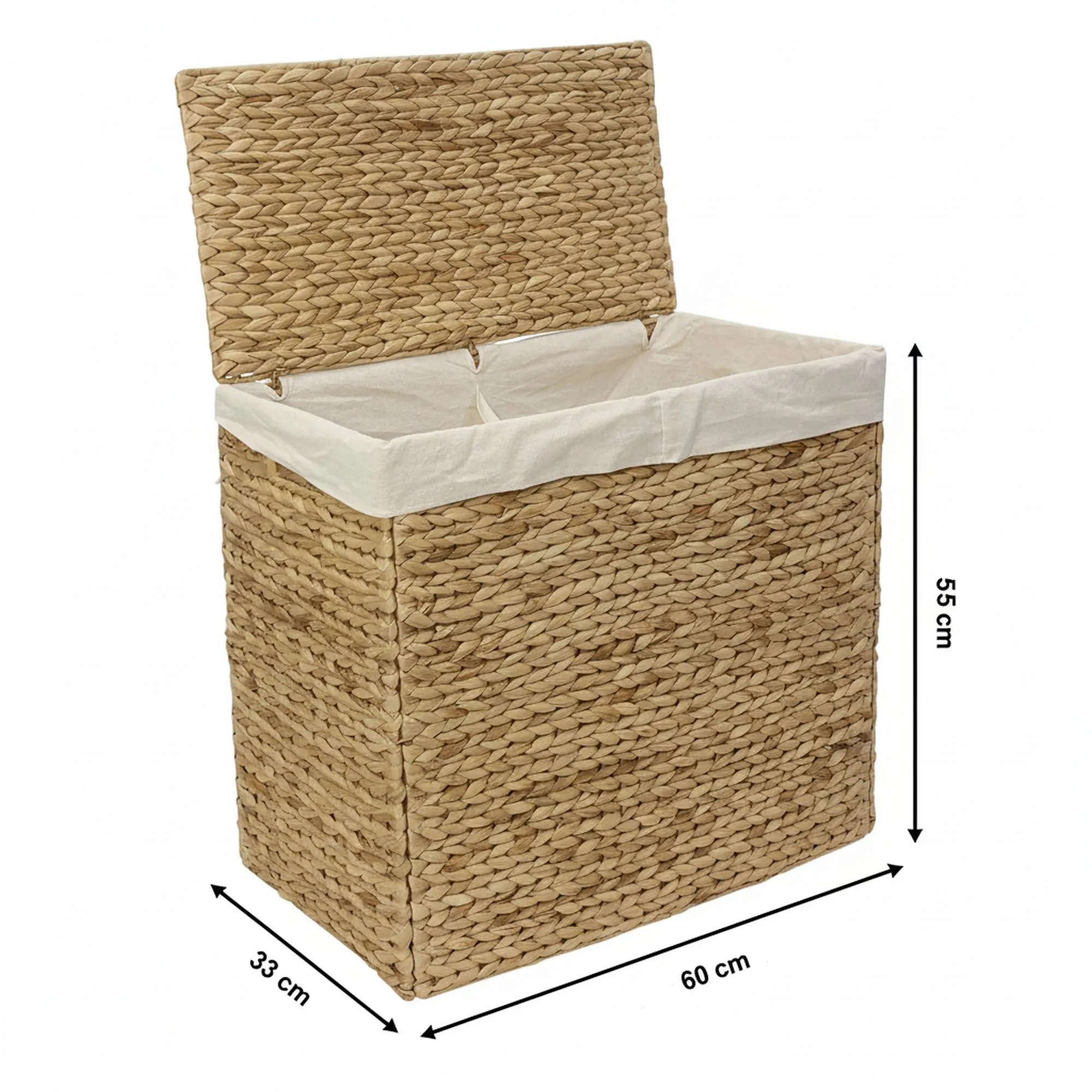 Acheter Panier à ling "double"  dans la boutique en ligne de Frank Flechtwaren pour Salle de bain