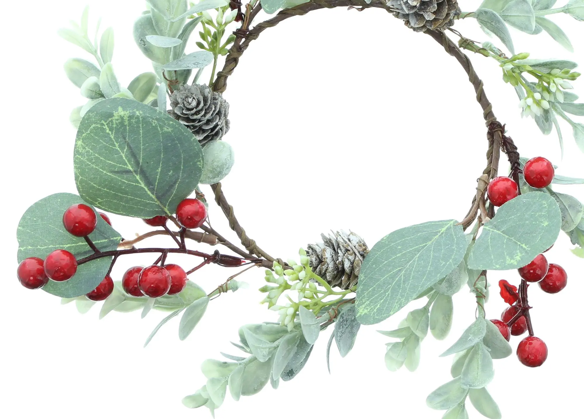 Acheter Couronne "baies rouges", PM  dans la boutique en ligne de Frank Flechtwaren pour Couronnes