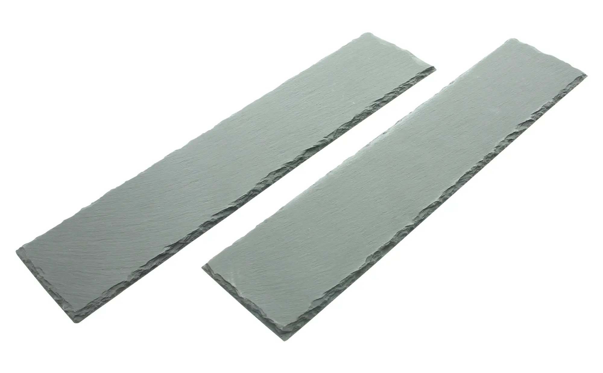 Acheter Lot de 2 plateaux ardoise "allongé"  dans la boutique en ligne de Frank Flechtwaren pour Chalet