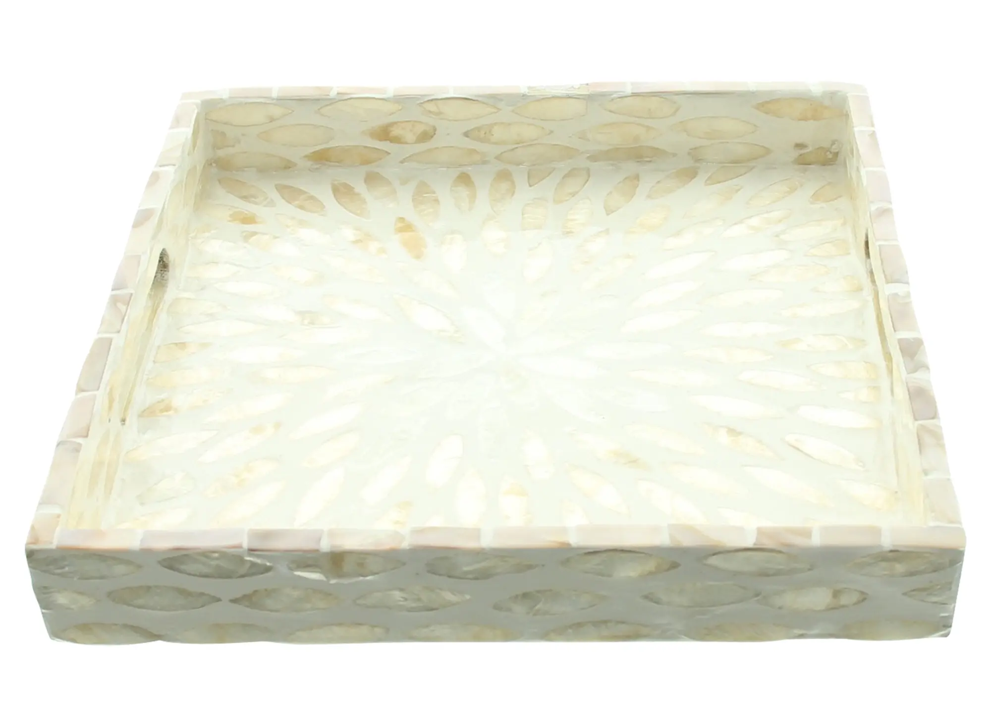 Acheter Plateau "Capiz"  dans la boutique en ligne de Frank Flechtwaren pour Cuisine