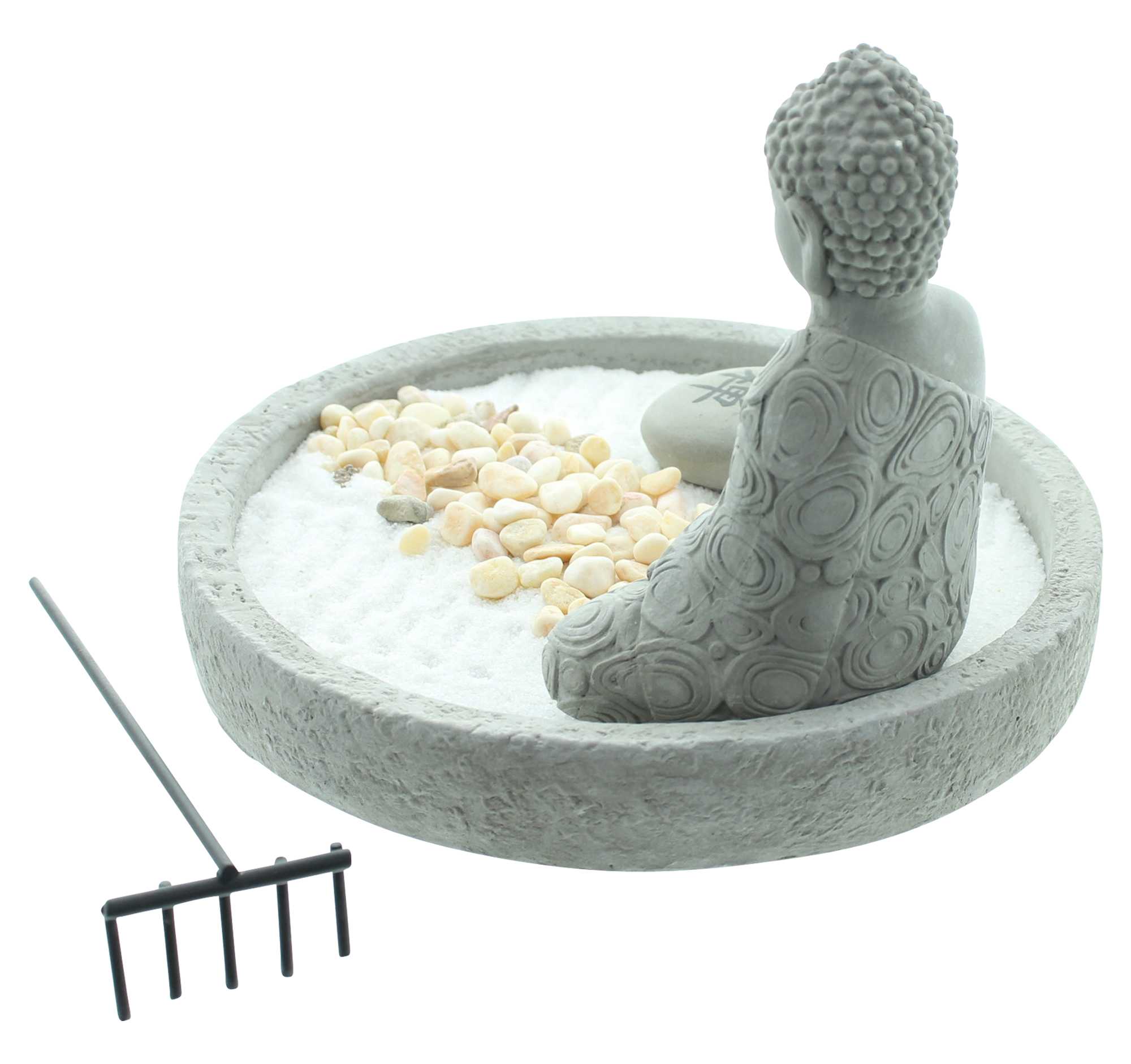 Acheter Bouddha "jardin zen"  dans la boutique en ligne de Frank Flechtwaren pour Figurines décoratives