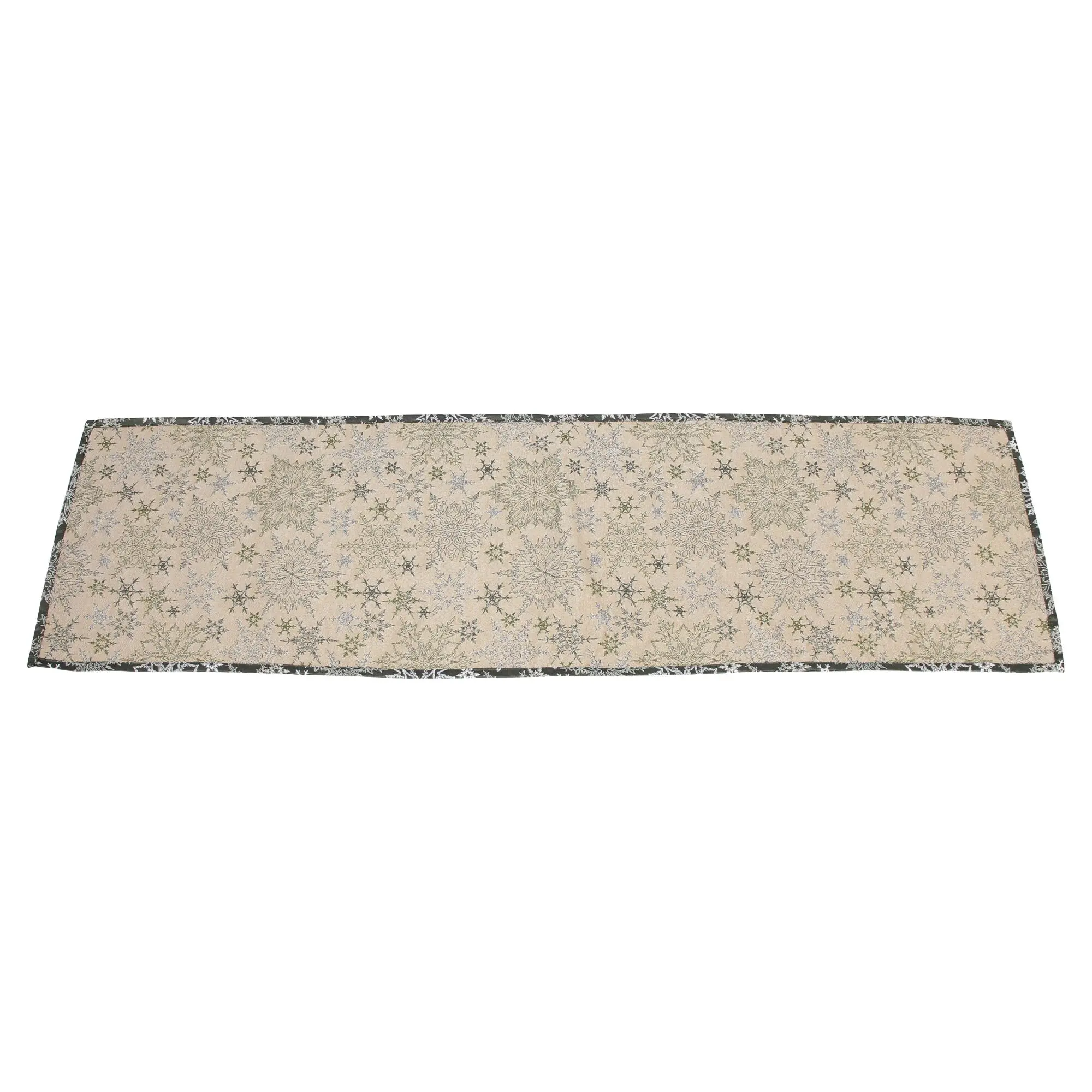 Acheter Chemin de table « Motif flocon de neige »  dans la boutique en ligne de Frank Flechtwaren pour Noël linge de table