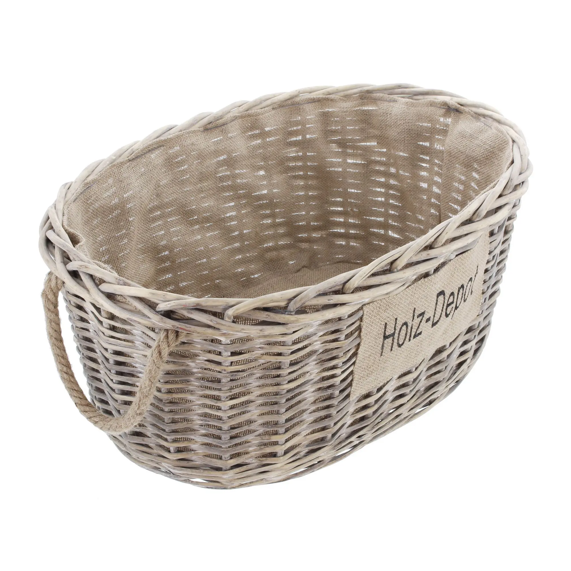 Acheter Panier de rangement "Holz-Depot"  dans la boutique en ligne de Frank Flechtwaren pour Paniers de remplissage &amp; universels