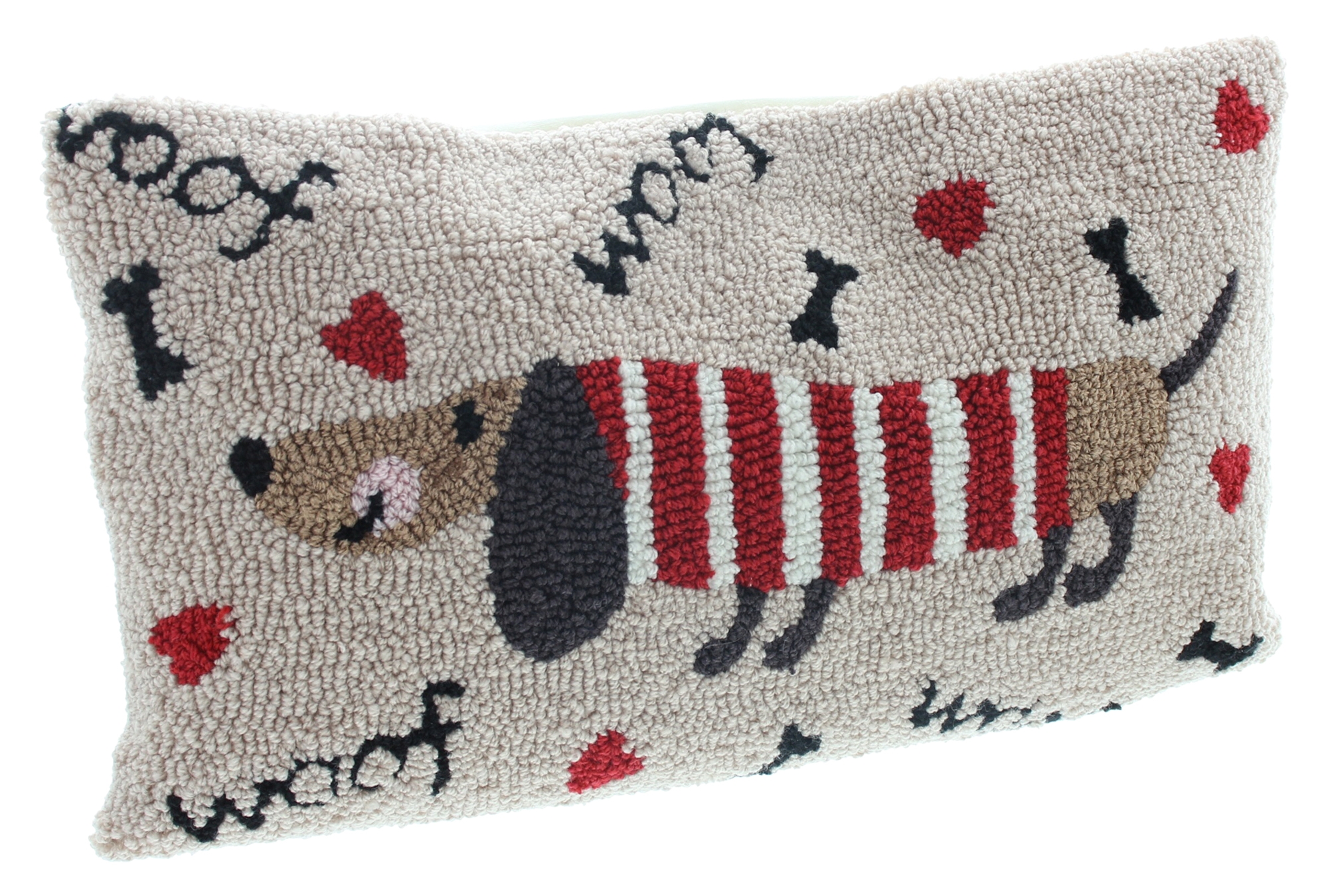 Acheter Housse de coussin "amour de teckel"  dans la boutique en ligne de Frank Flechtwaren pour Remplissages