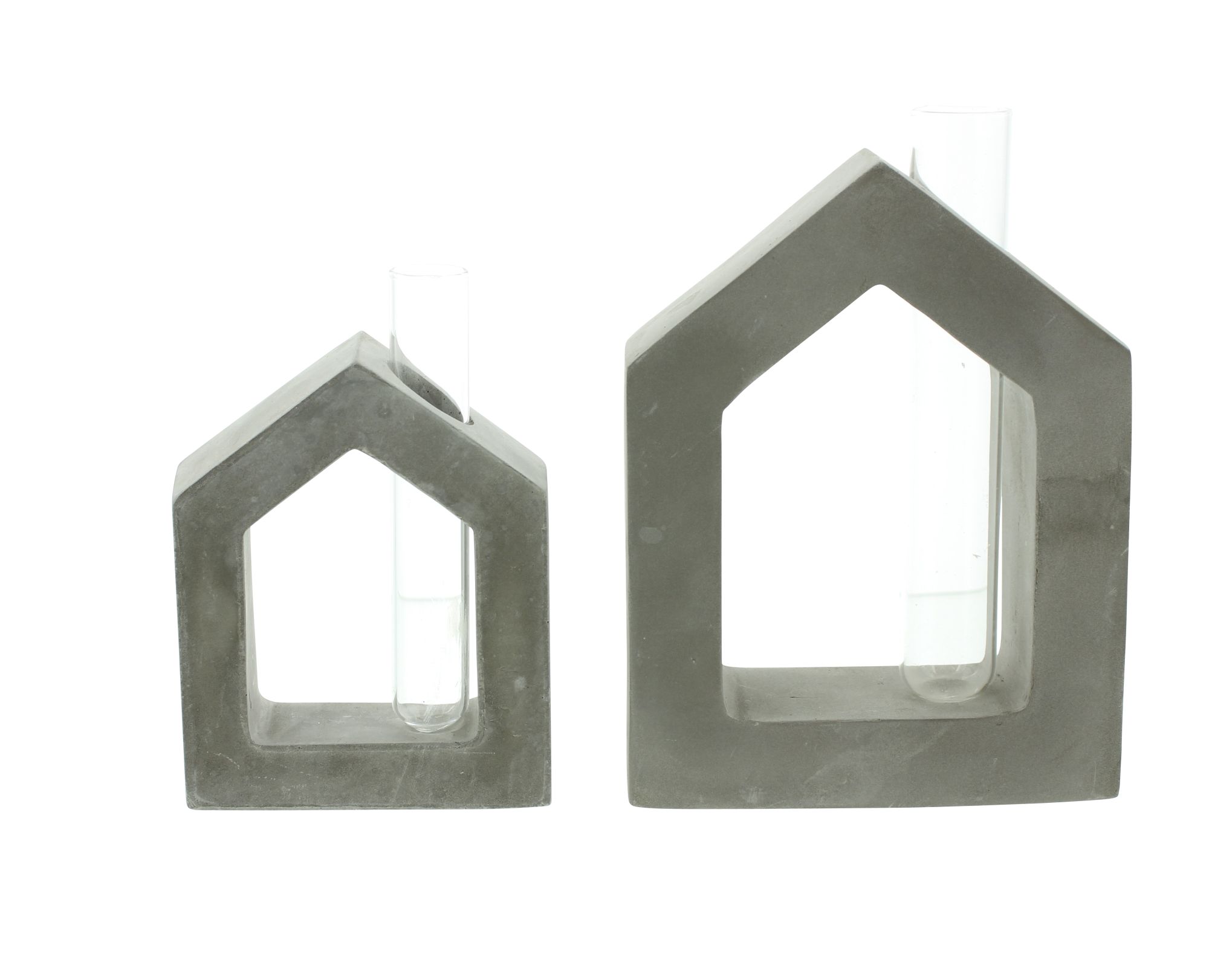 Acheter Lot de 2 maisonnettes avec soliflores  dans la boutique en ligne de Frank Flechtwaren pour Pâques