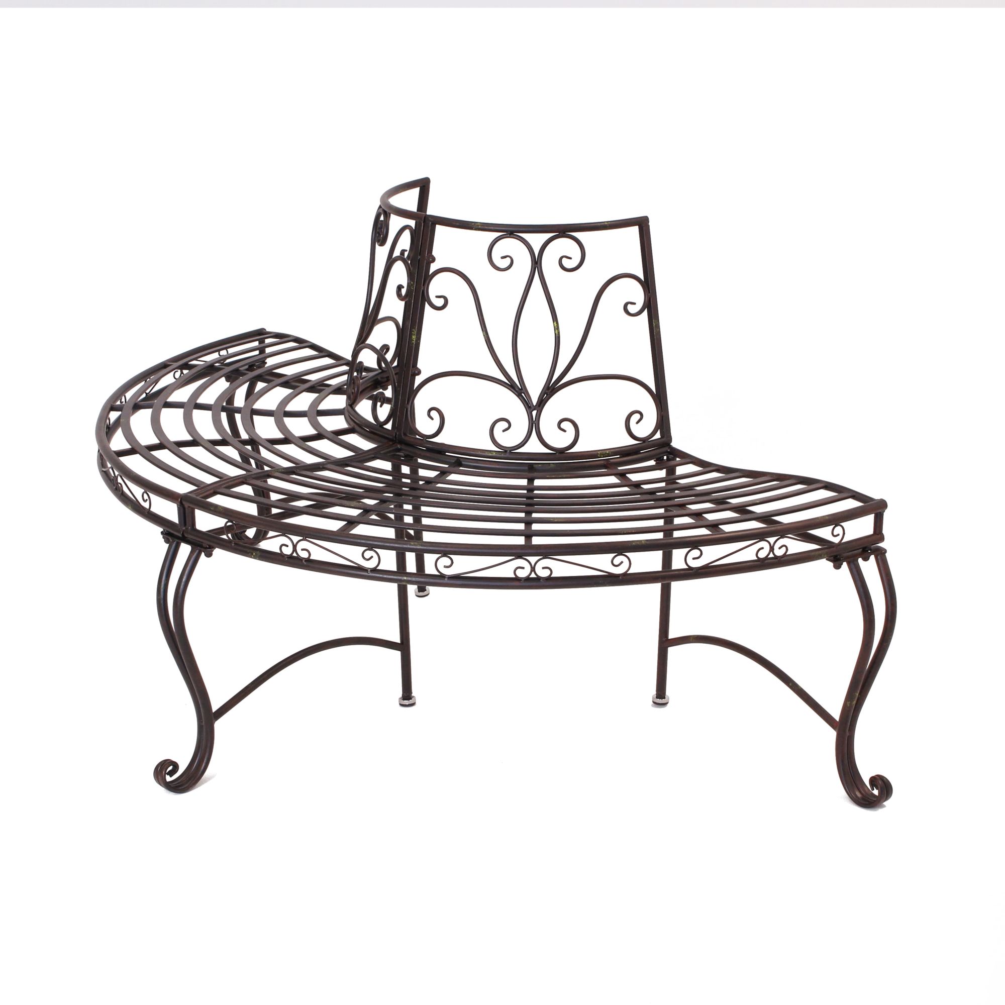 Acheter Banc en métal "demi-cercle" dans la boutique en ligne de Frank Flechtwaren pour Bancs Acheter Banc en métal "demi-cercle" dans la boutique en ligne de Frank Flechtwaren pour Bancs