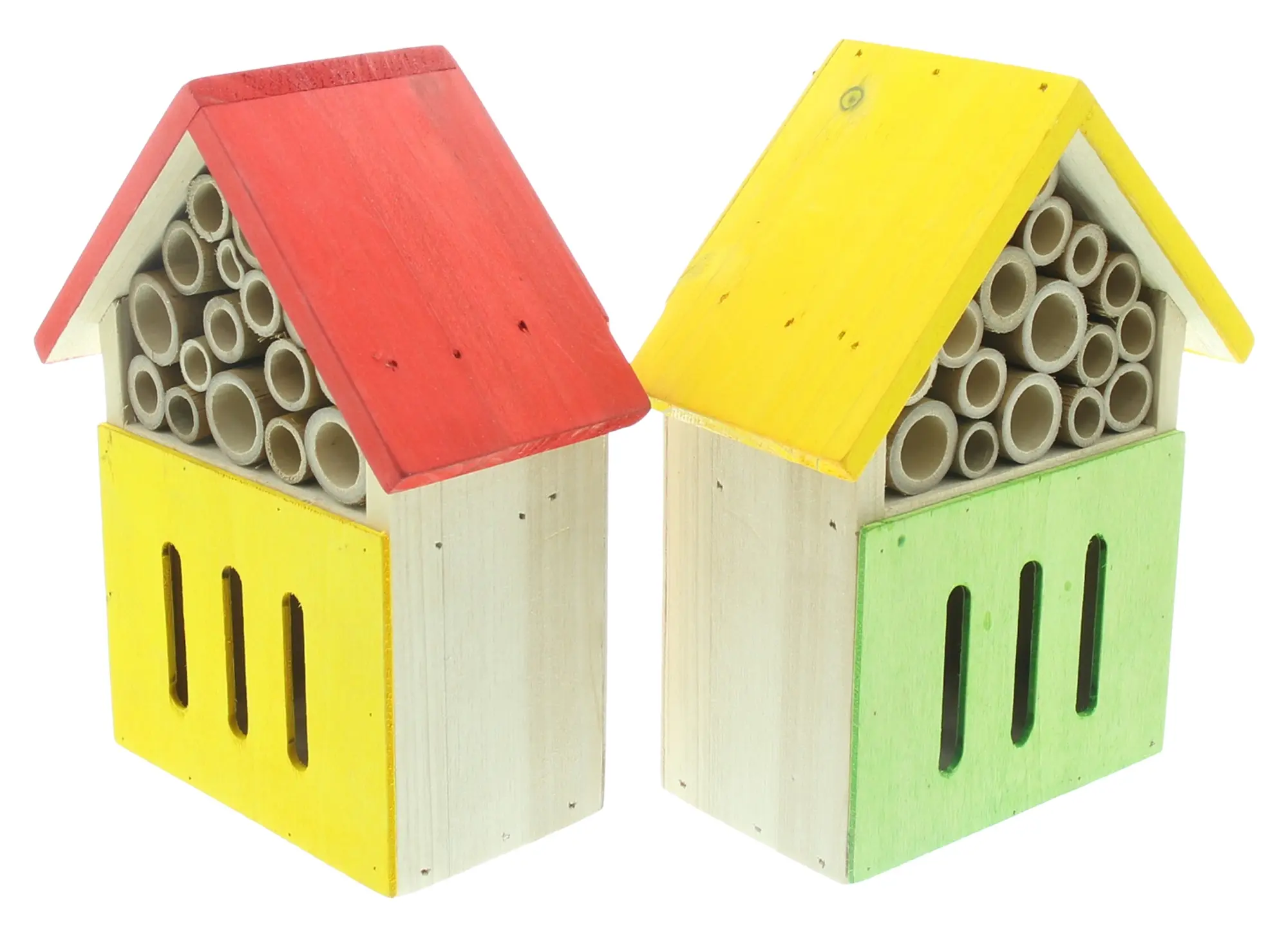 Acheter Hôtel pour insectes "Colors"  dans la boutique en ligne de Frank Flechtwaren pour Jardin de Pâques coloré