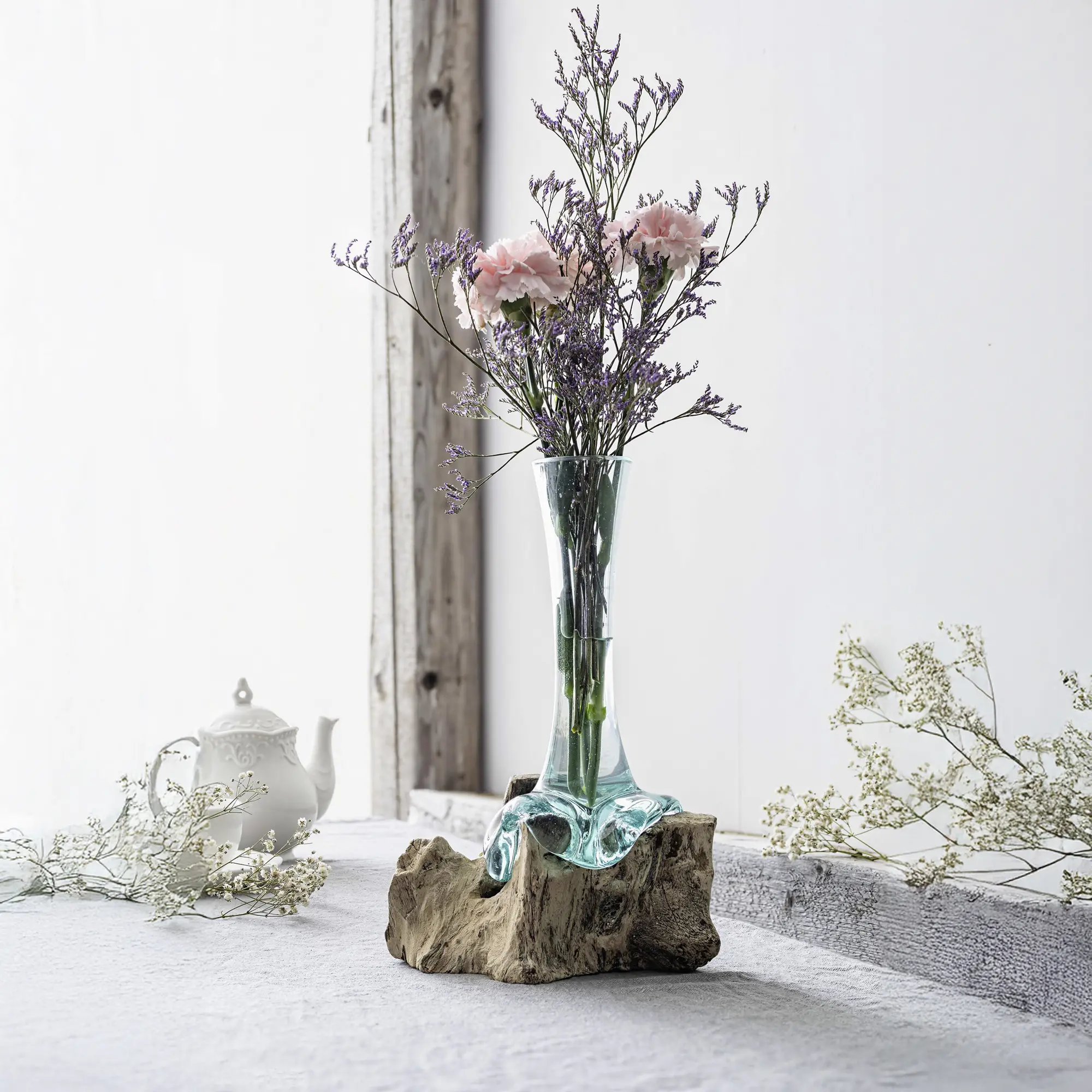 Acheter Vase "bois de racine", haut  dans la boutique en ligne de Frank Flechtwaren