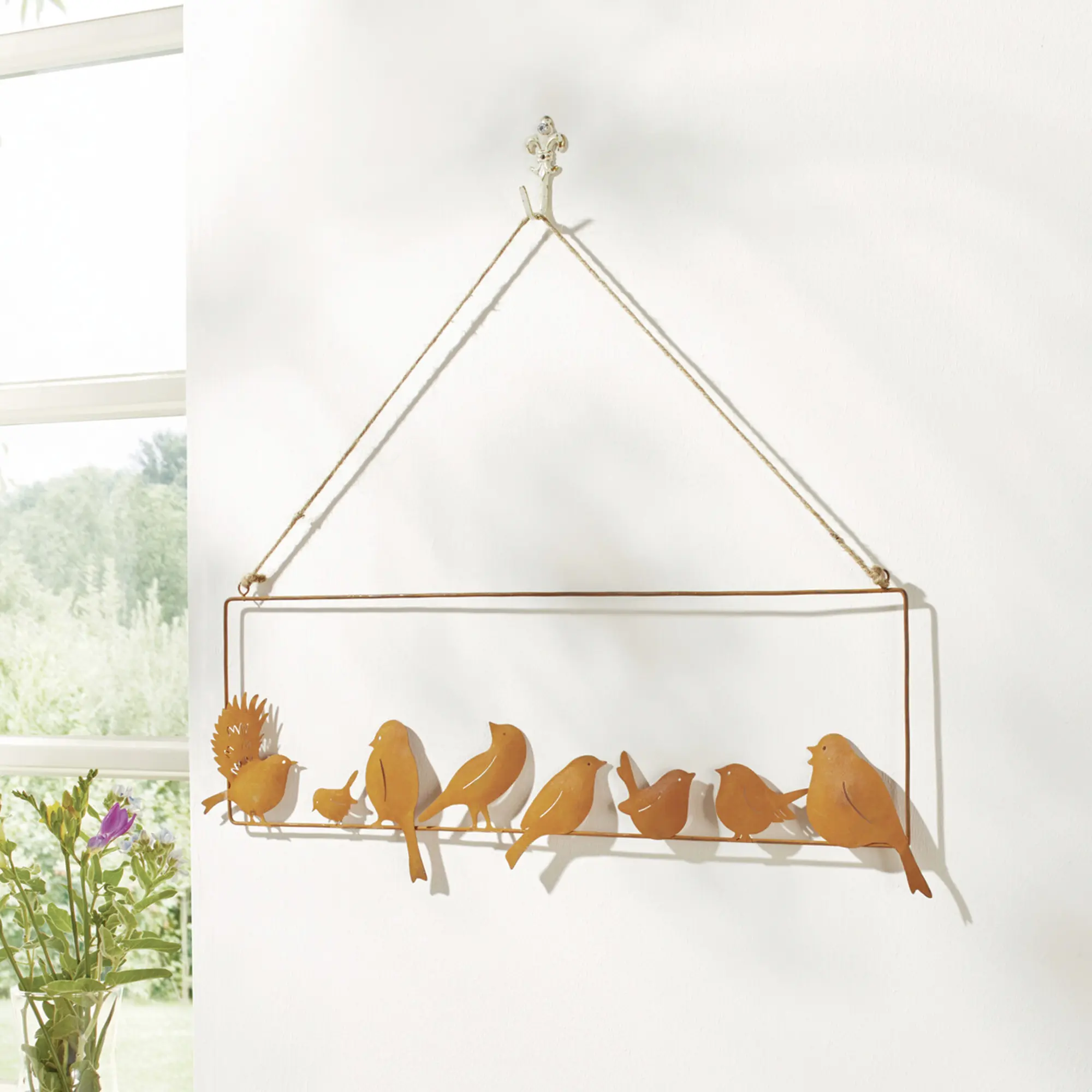 Acheter Suspension "oiseaux amis"  dans la boutique en ligne de Frank Flechtwaren