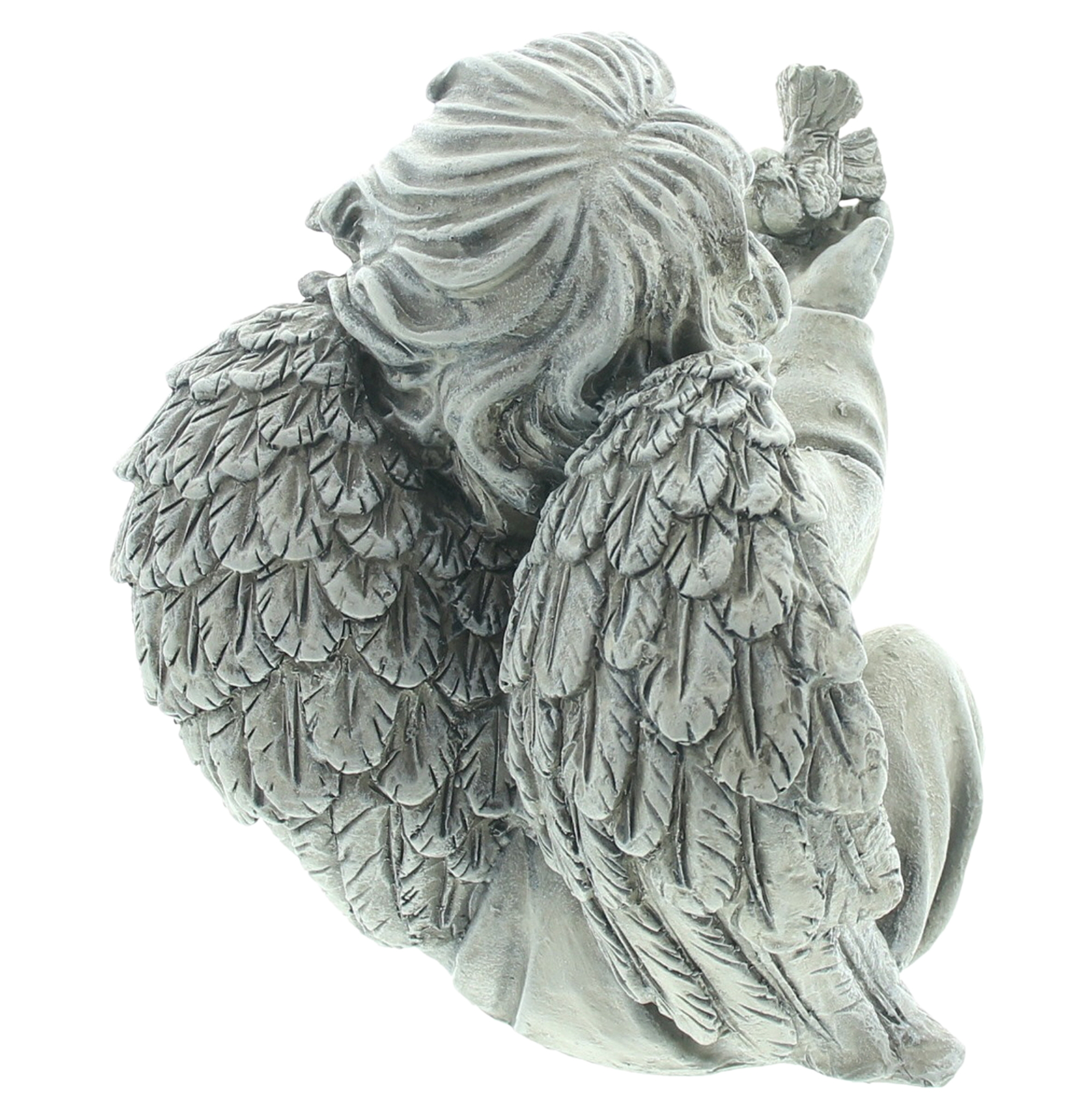 Acheter Figurine "ange avec oiseau"  dans la boutique en ligne de Frank Flechtwaren pour Nouvel arrivage