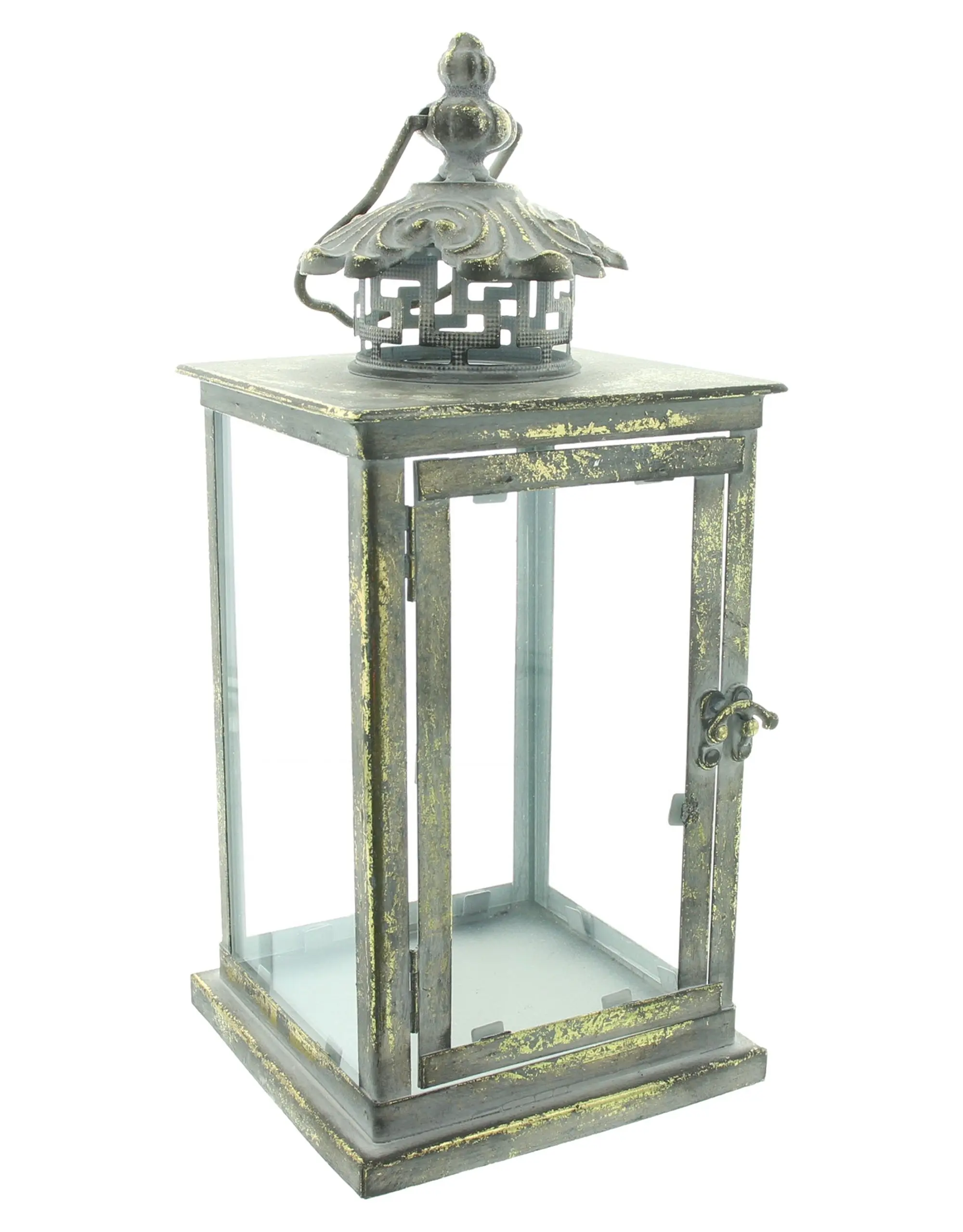 Acheter Lanterne "reflet métallique"  dans la boutique en ligne de Frank Flechtwaren pour Lanternes