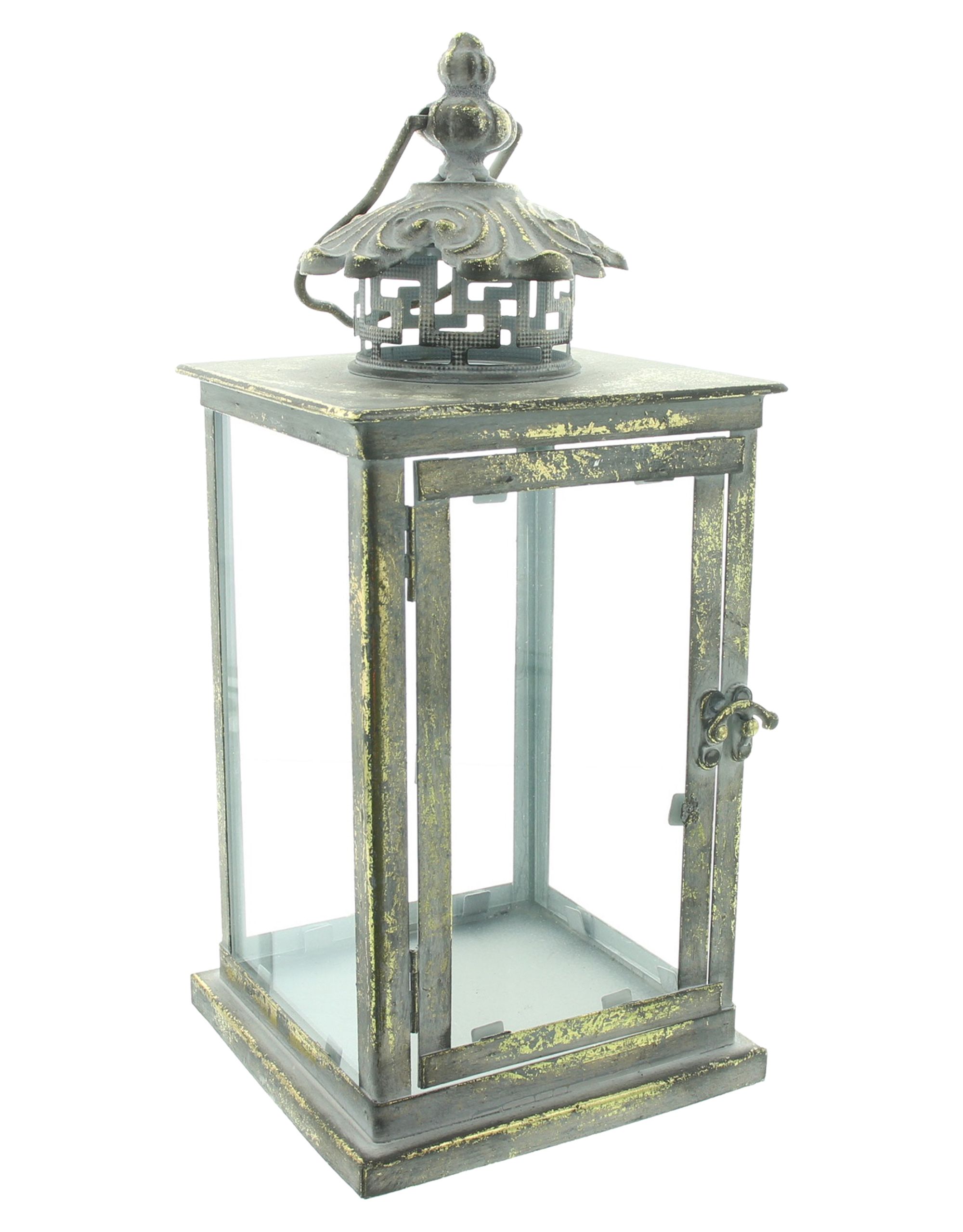 Acheter Lanterne "reflet métallique"  dans la boutique en ligne de Frank Flechtwaren pour Lanternes