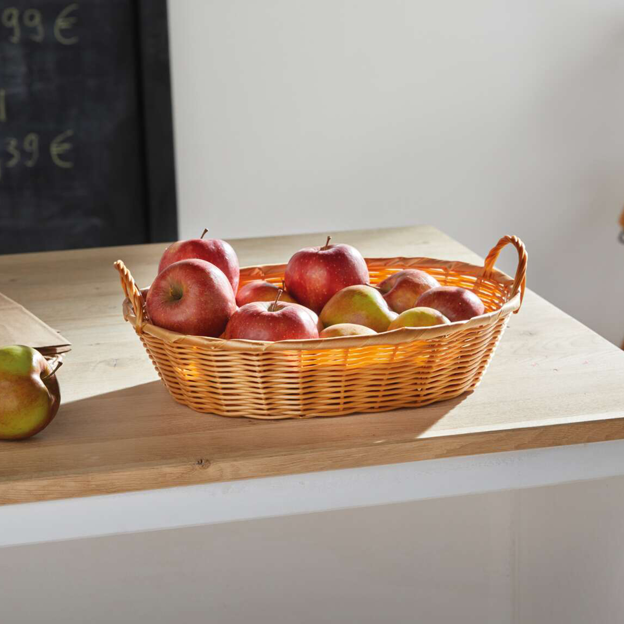 Acheter Corbeille avec ances "polyrotin"  dans la boutique en ligne de Frank Flechtwaren